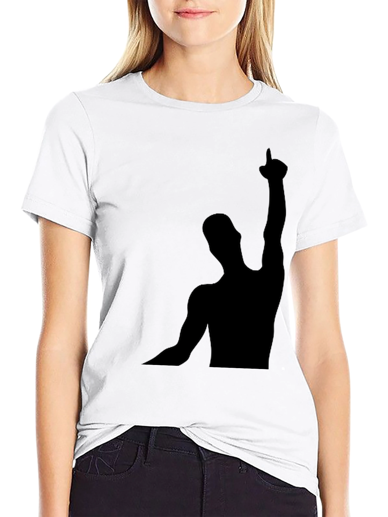 Silhouette Man Graphic T-Shirt