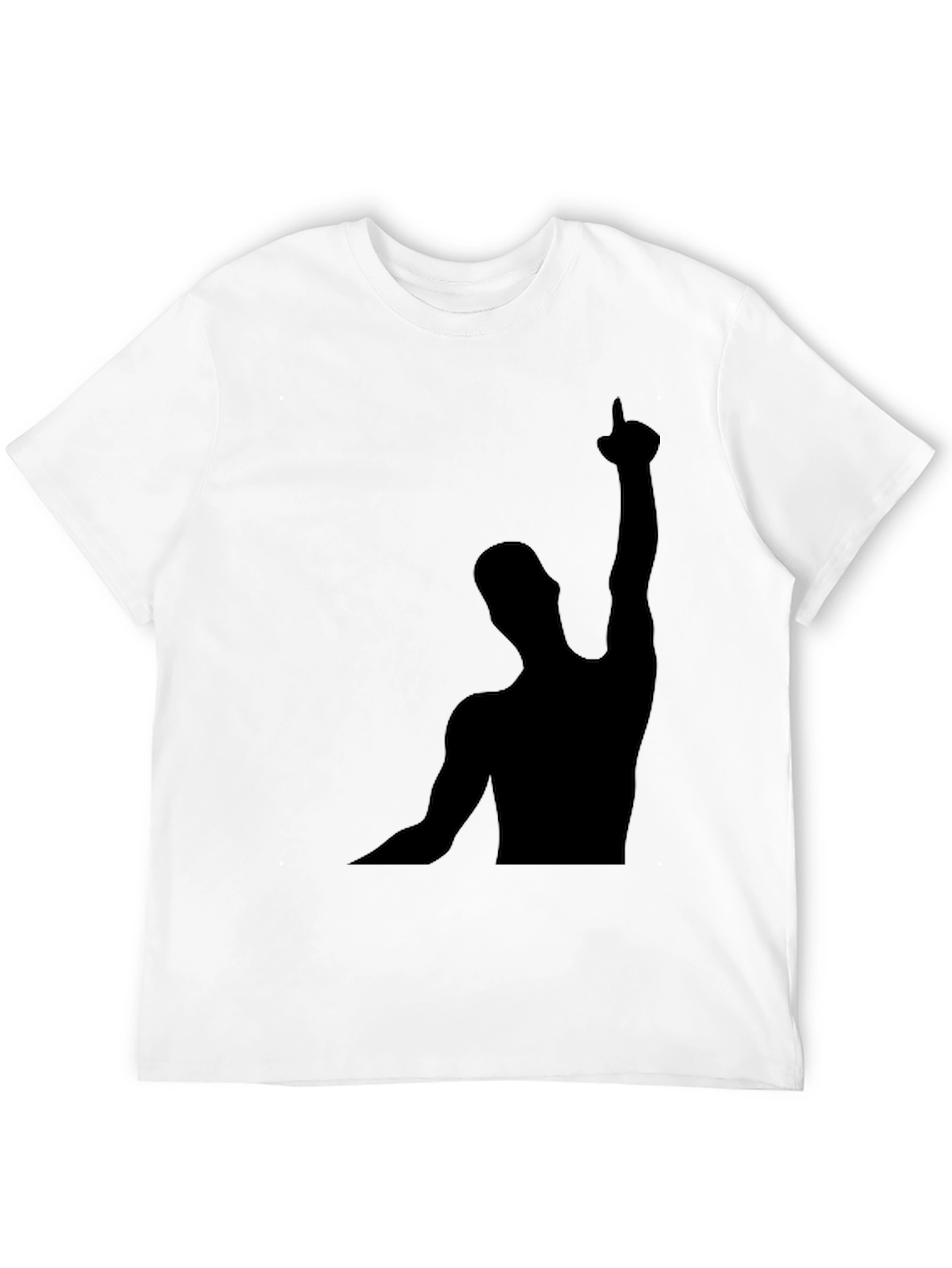 Silhouette Man Graphic T-Shirt