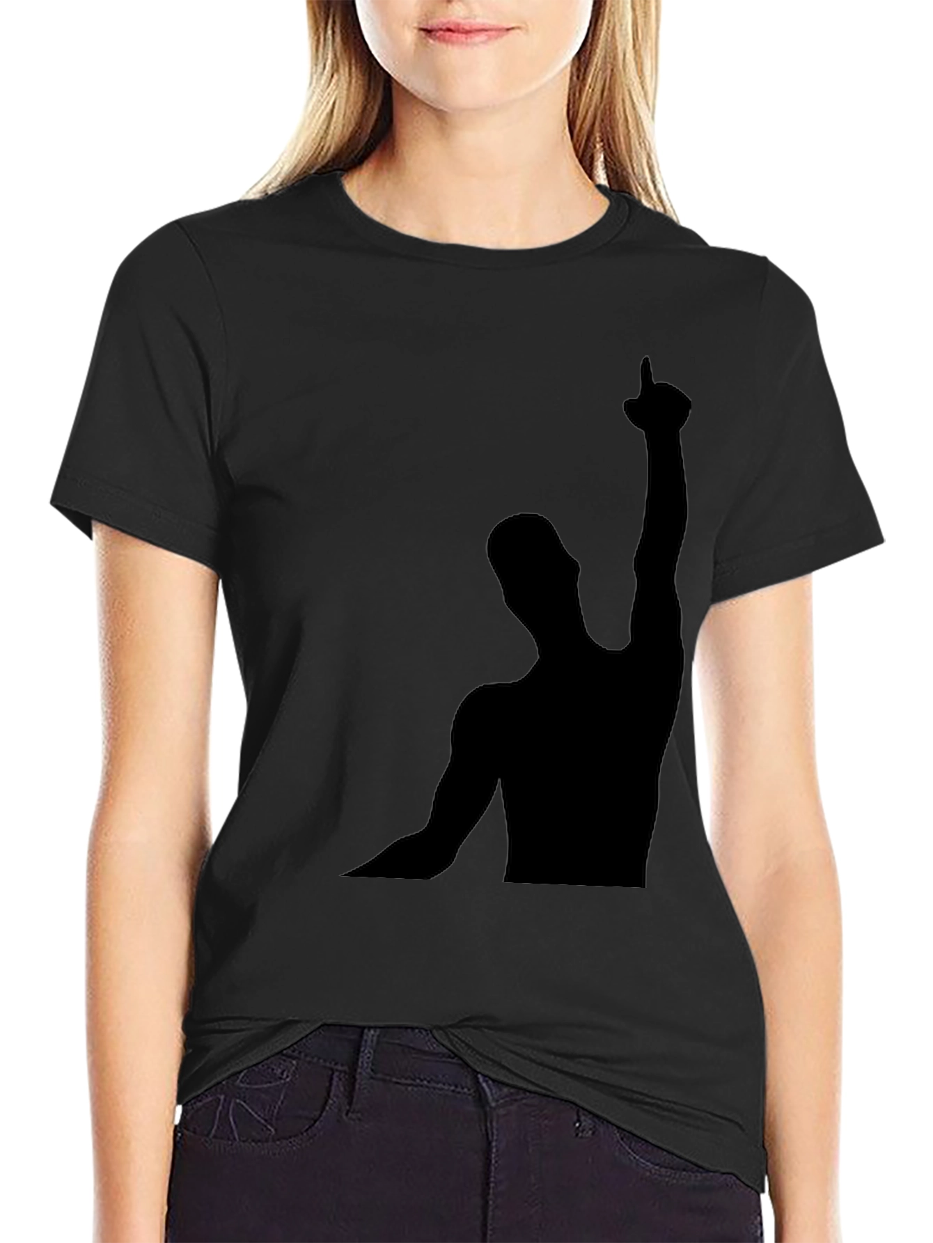 Silhouette Man Graphic T-Shirt