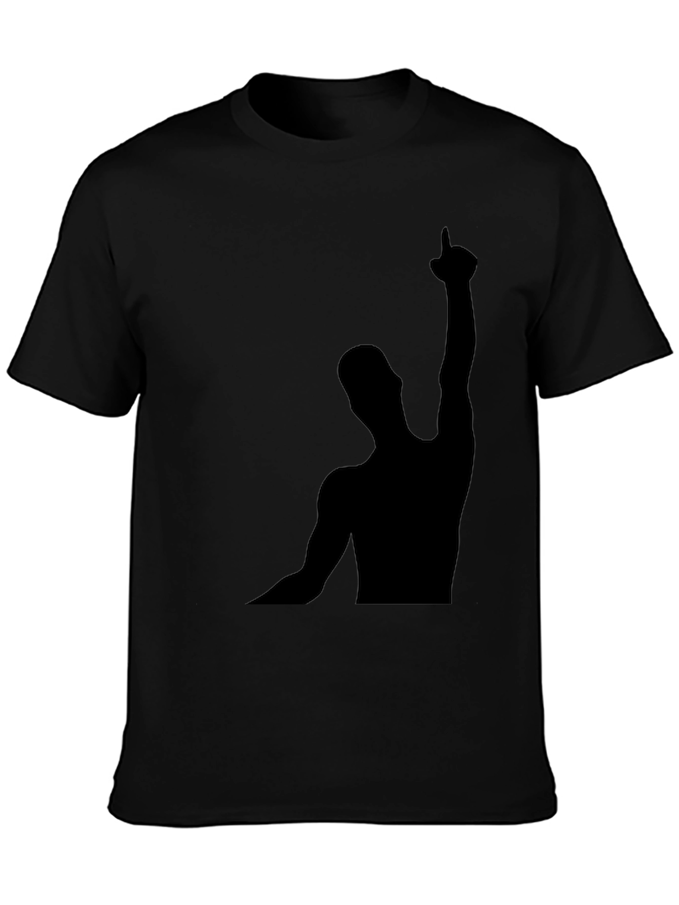 Silhouette Man Graphic T-Shirt