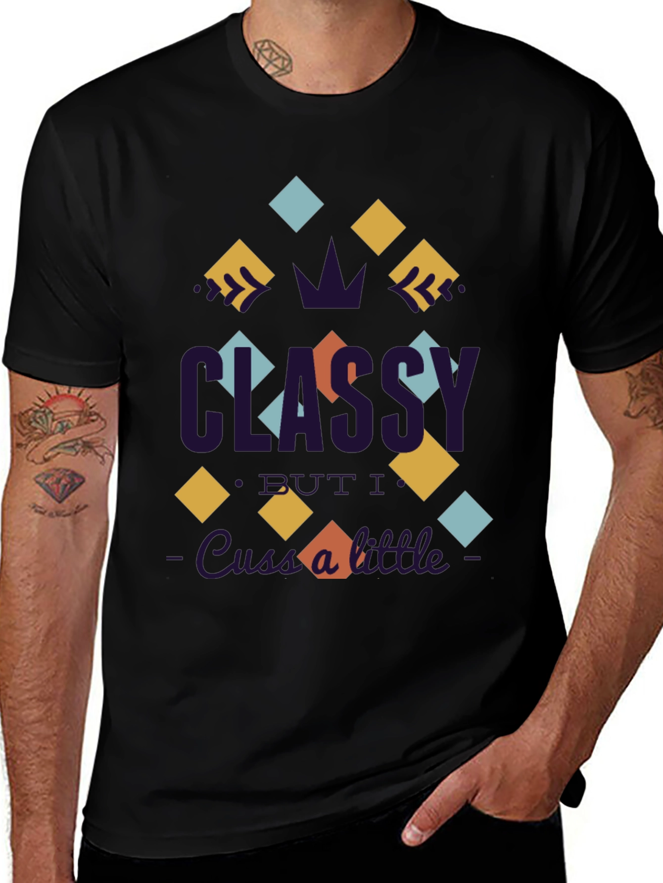 Classy Graphic Tee -  Unique Design