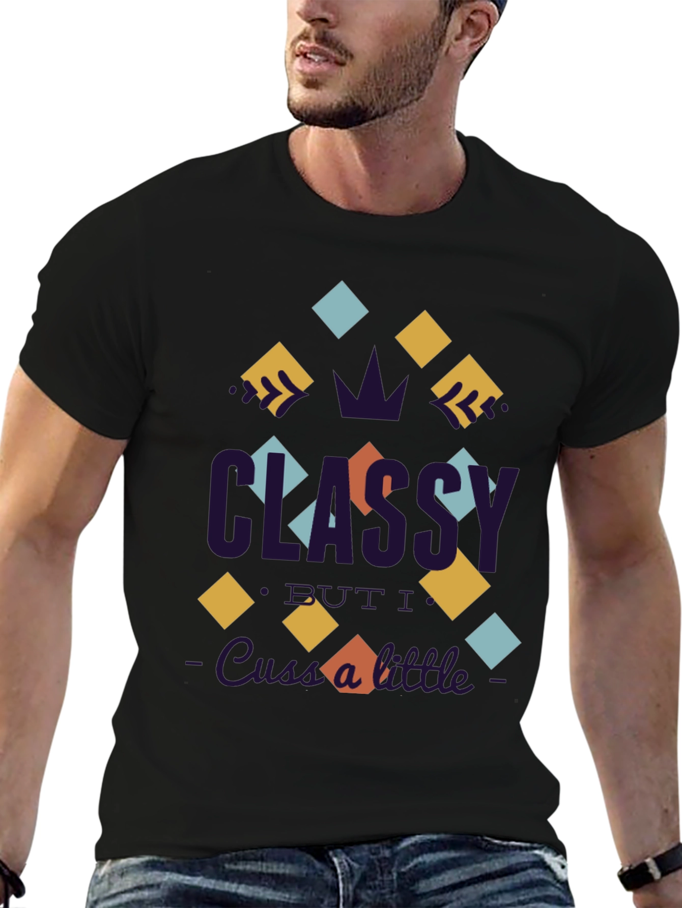 Classy Graphic Tee -  Unique Design