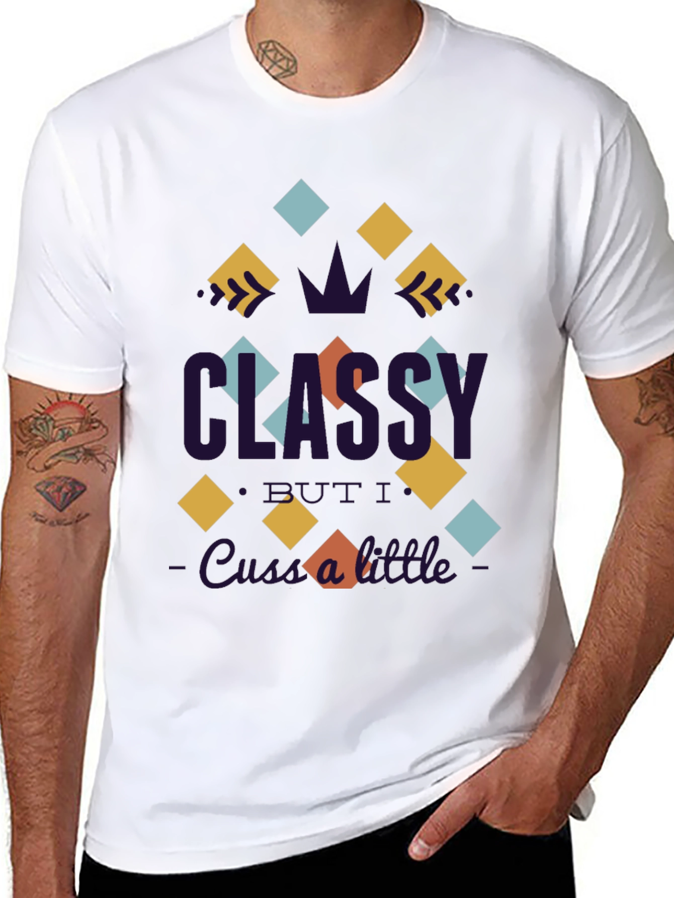 Classy Graphic Tee -  Unique Design