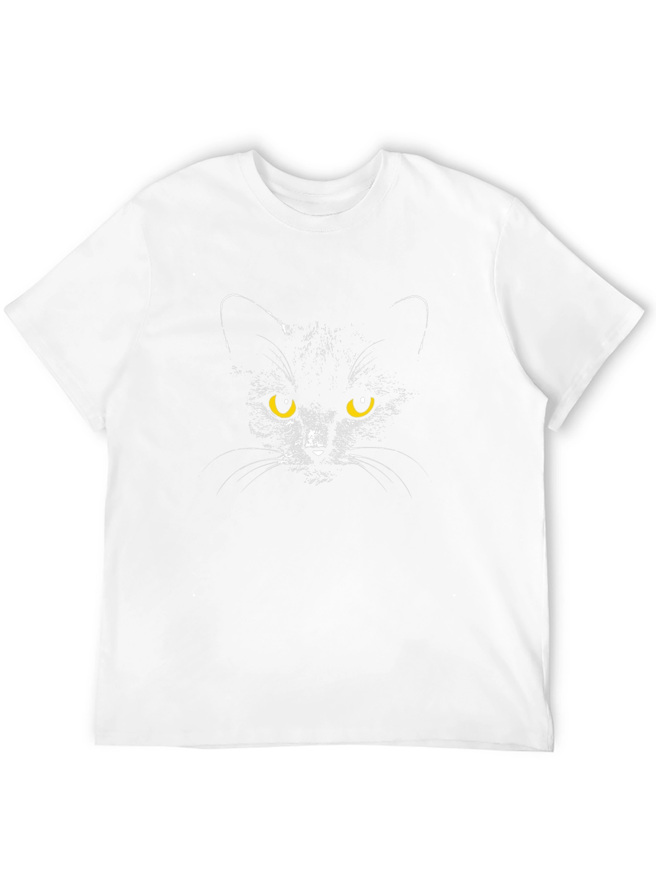 Black Cat Graphic Tee - Soft Cotton Comfort
