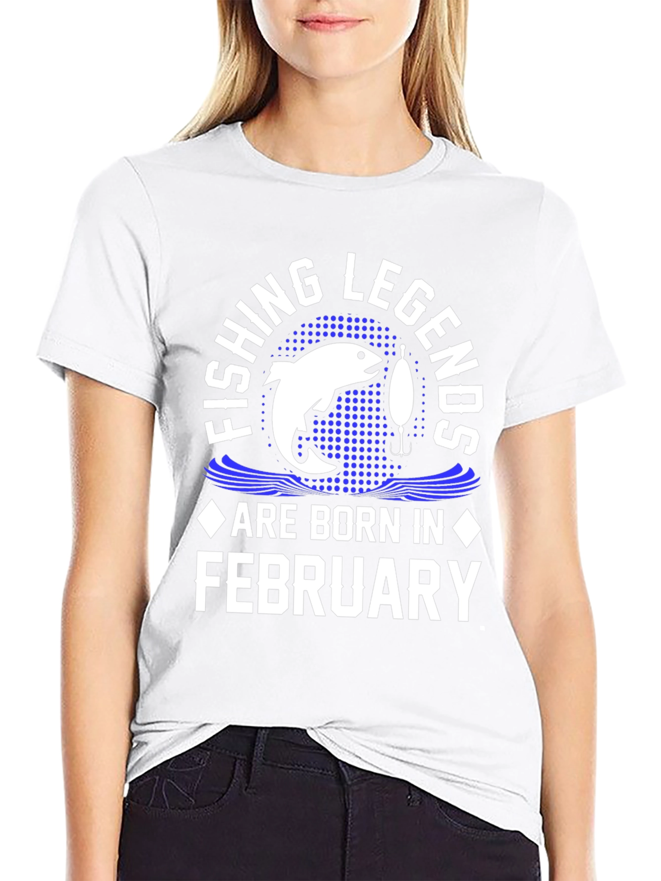 Fishing Legends Are Born In February T-Shirt