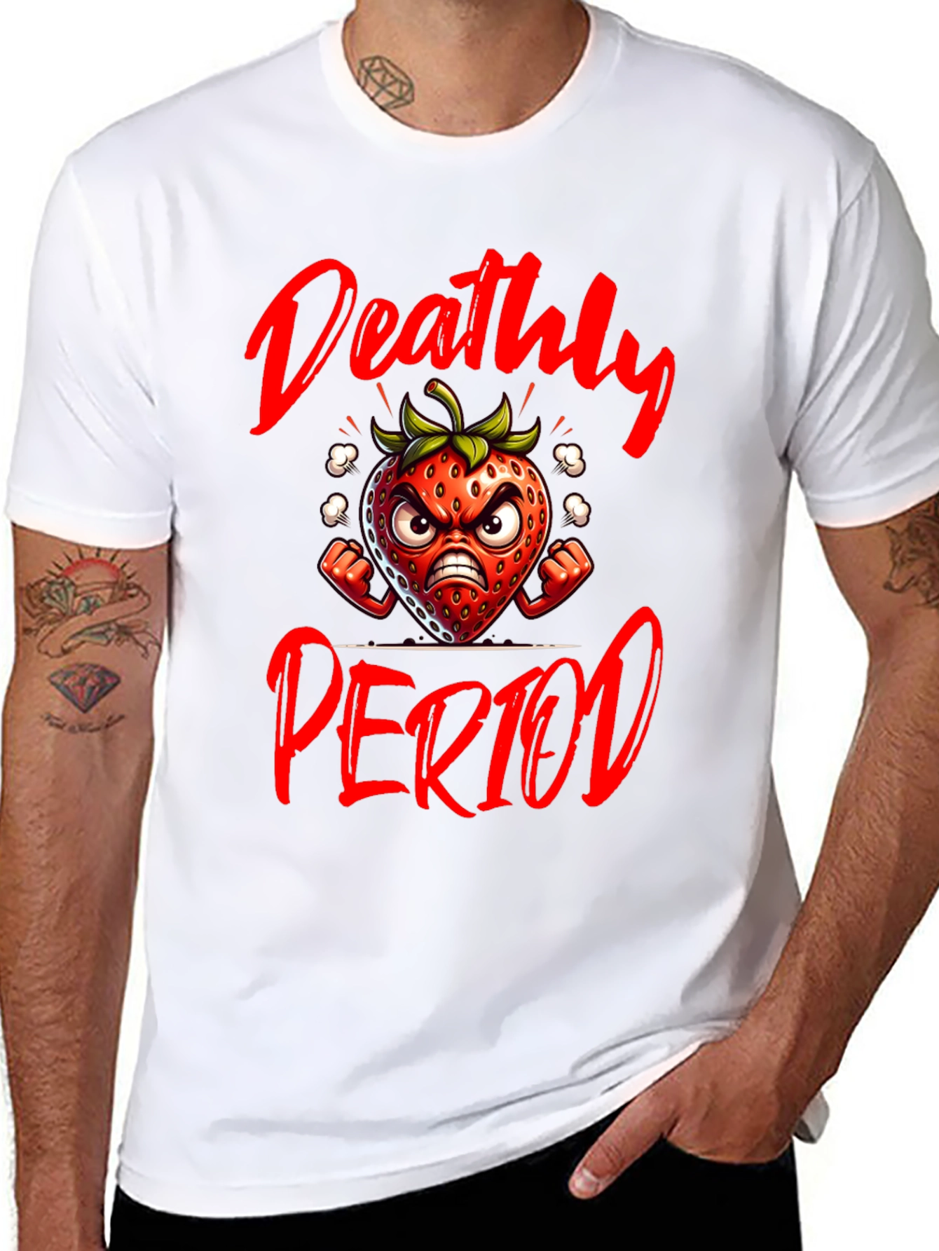 Deathly Period Graphic T-Shirt