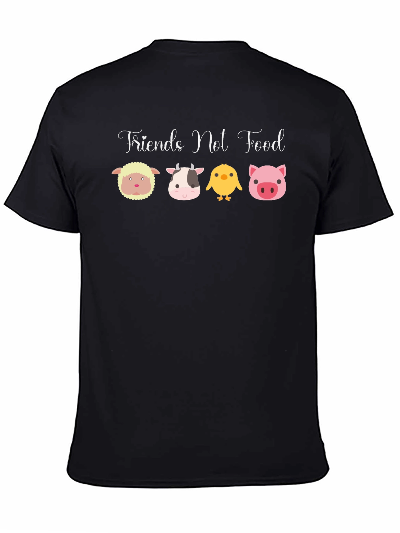 Friends Not Food Vegan Graphic Tee