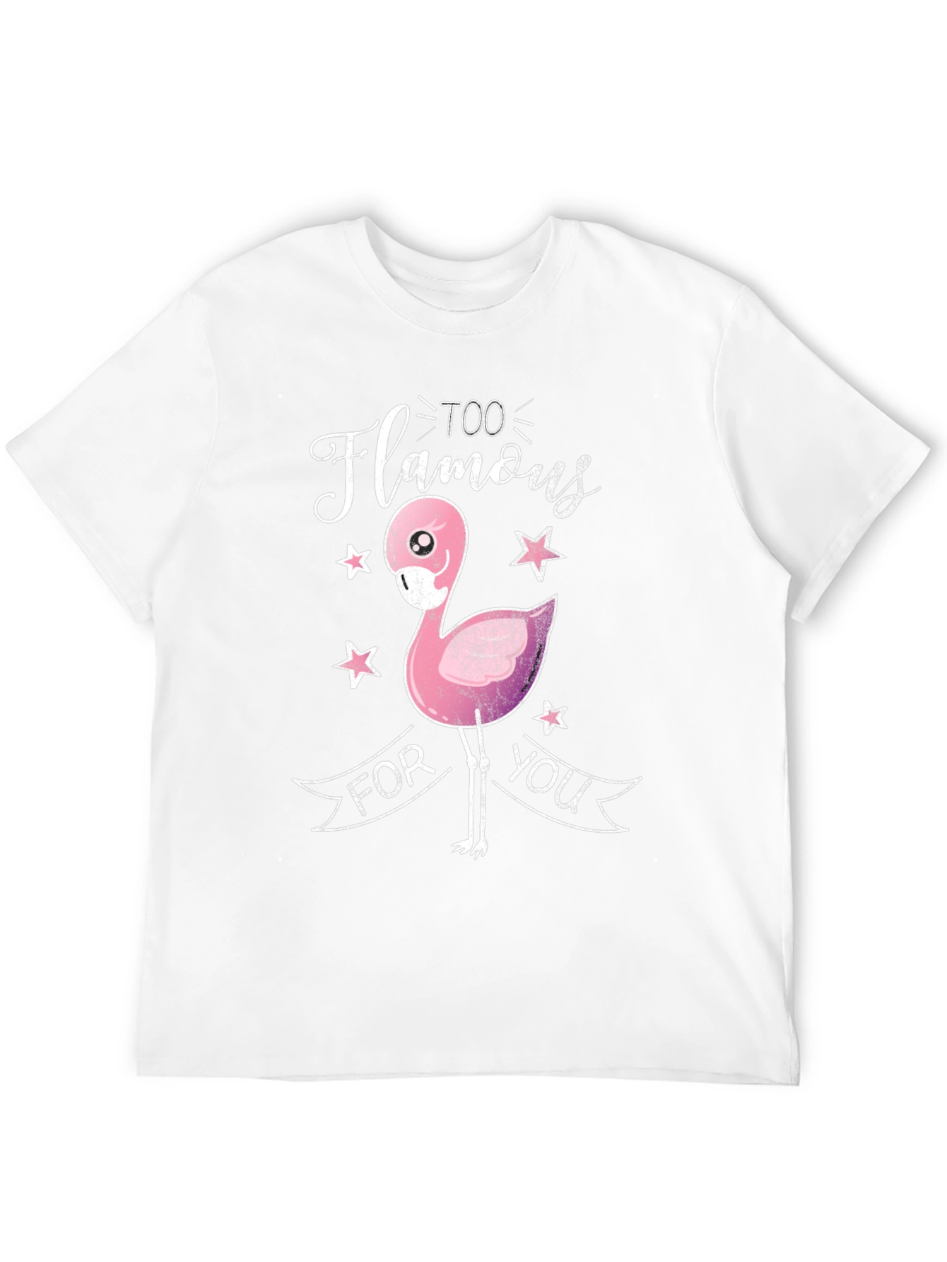 Too Flamous Flamingo Graphic T-Shirt