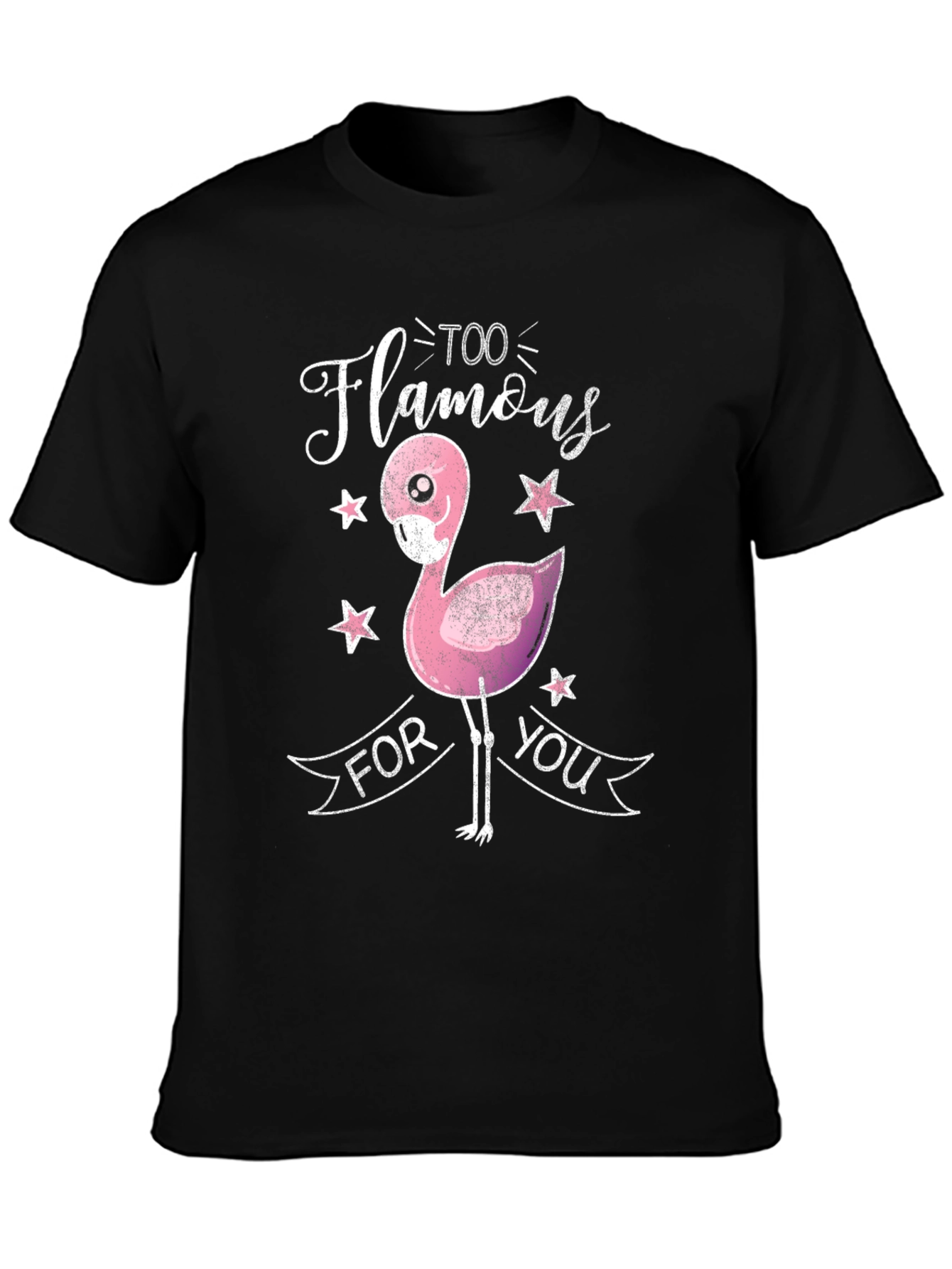 Too Flamous Flamingo Graphic T-Shirt