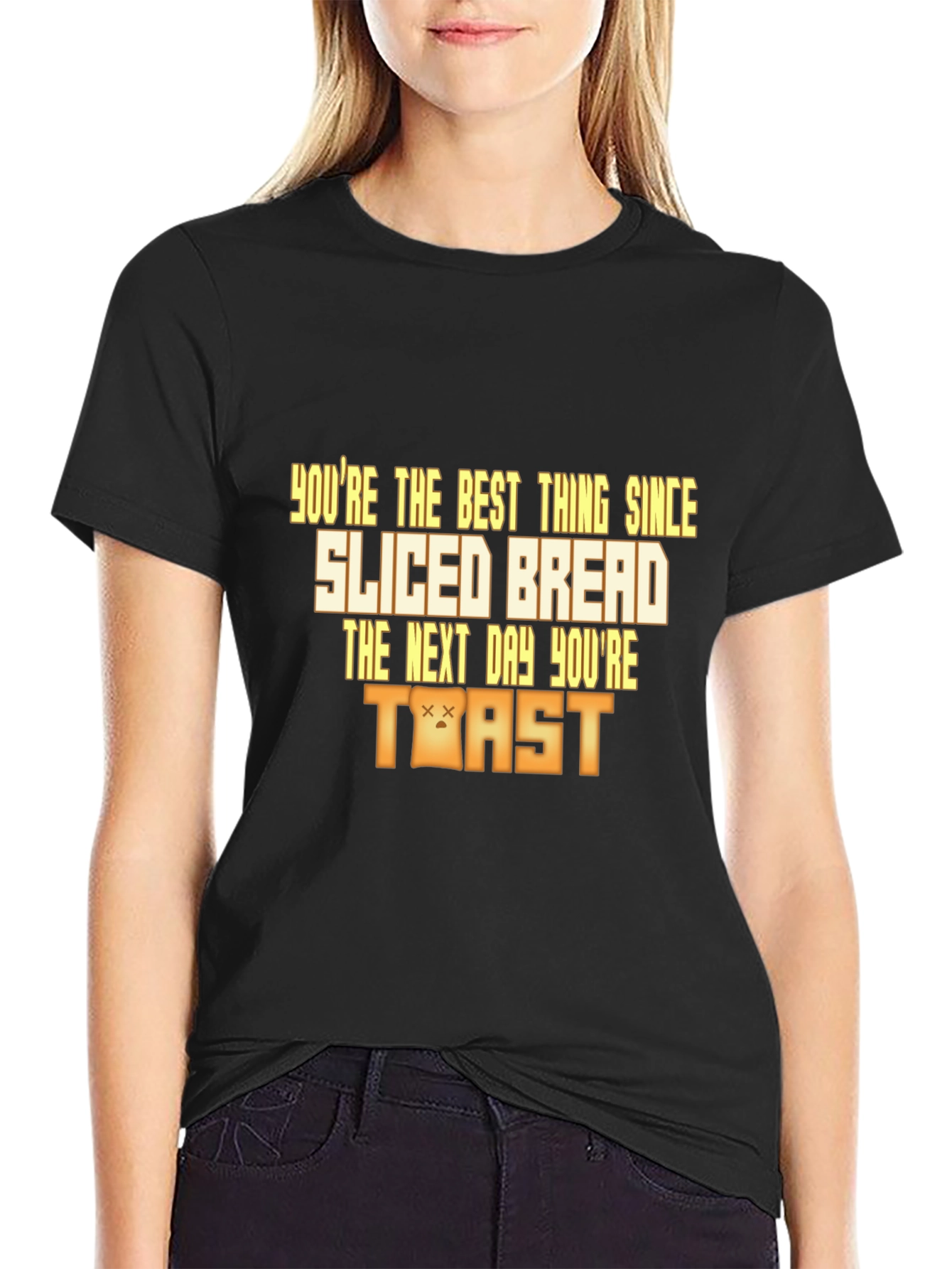 Sliced Bread Toast Graphic Tee