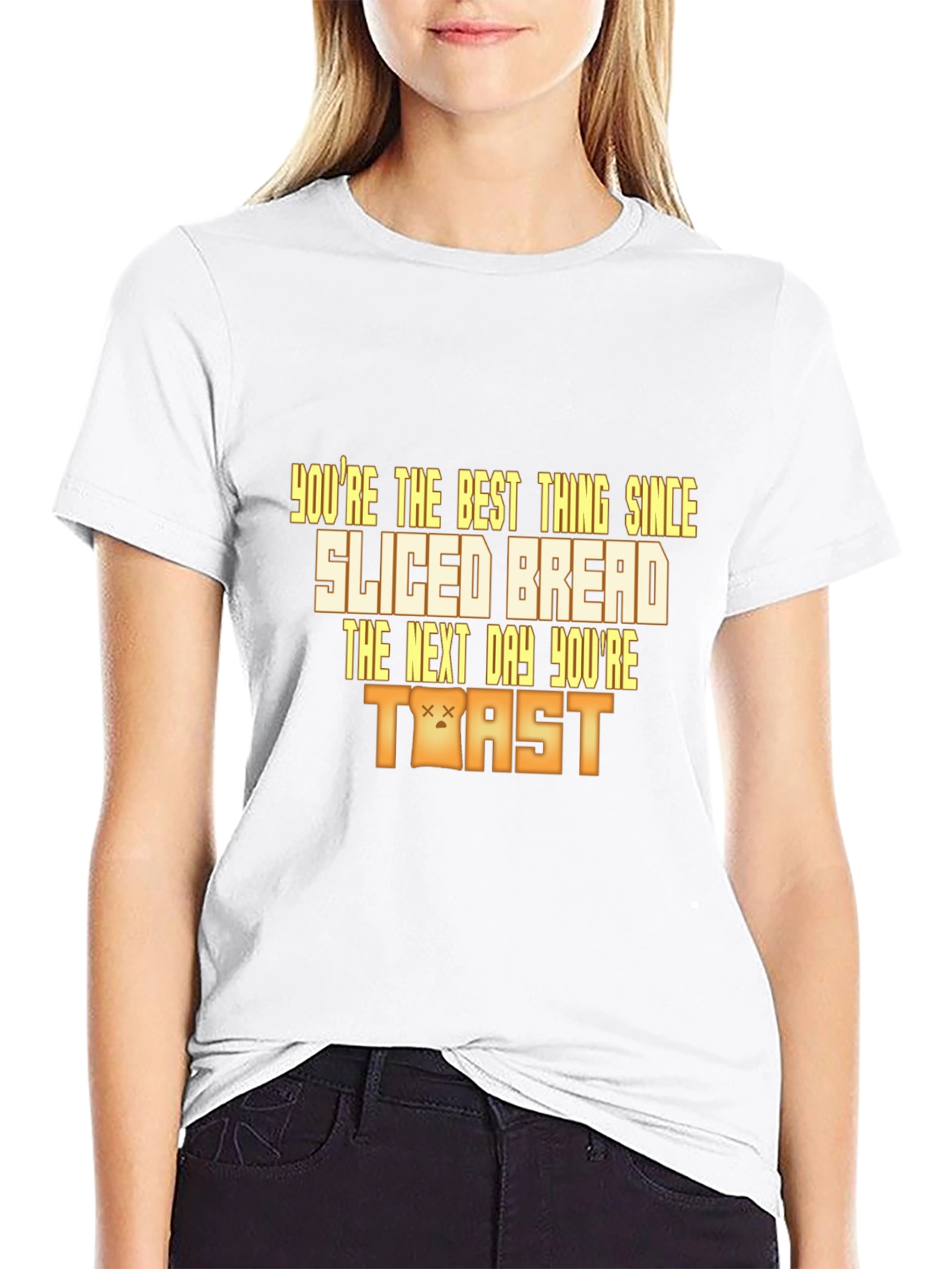 Sliced Bread Toast Graphic Tee