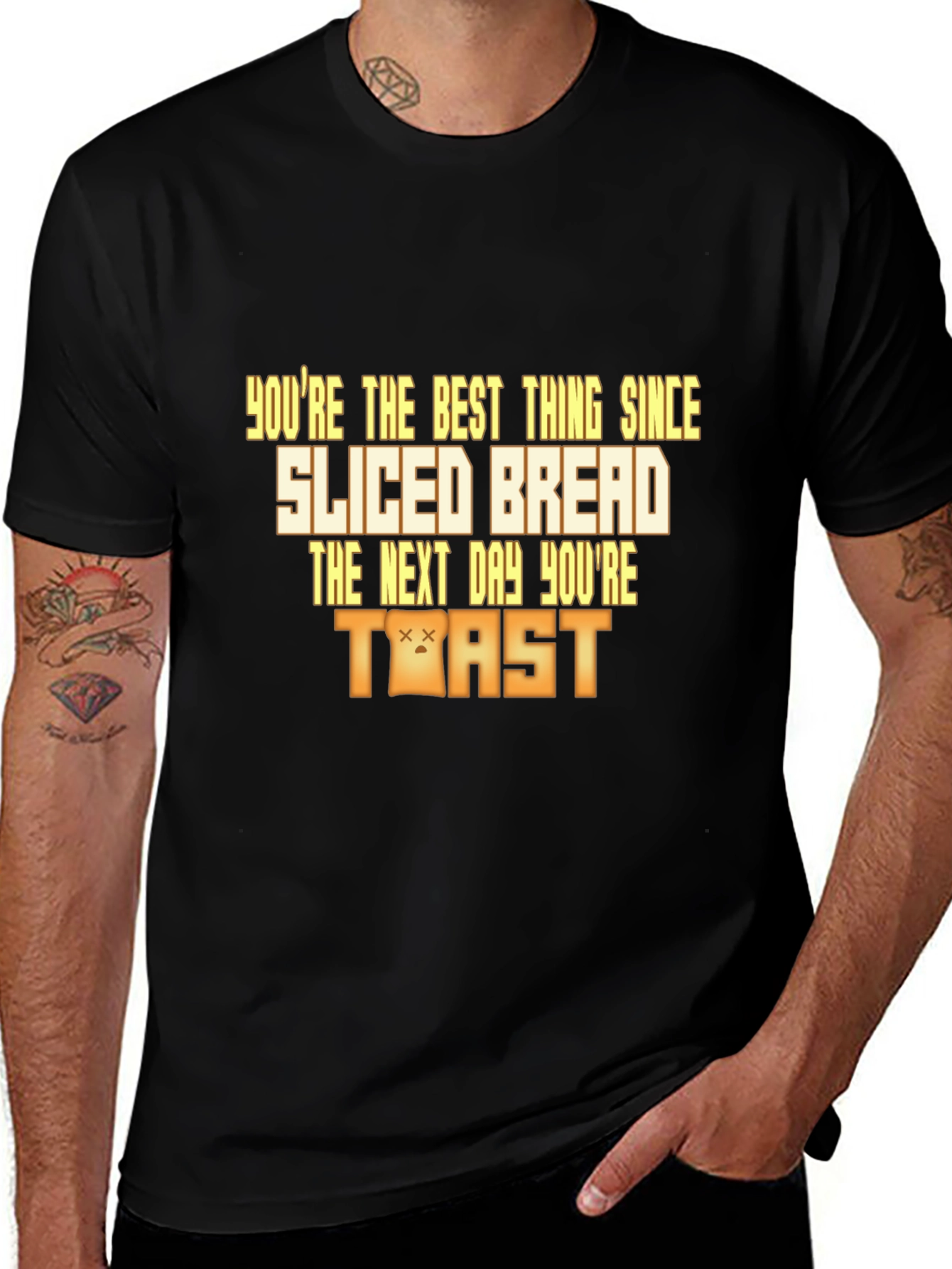 Sliced Bread Toast Graphic Tee