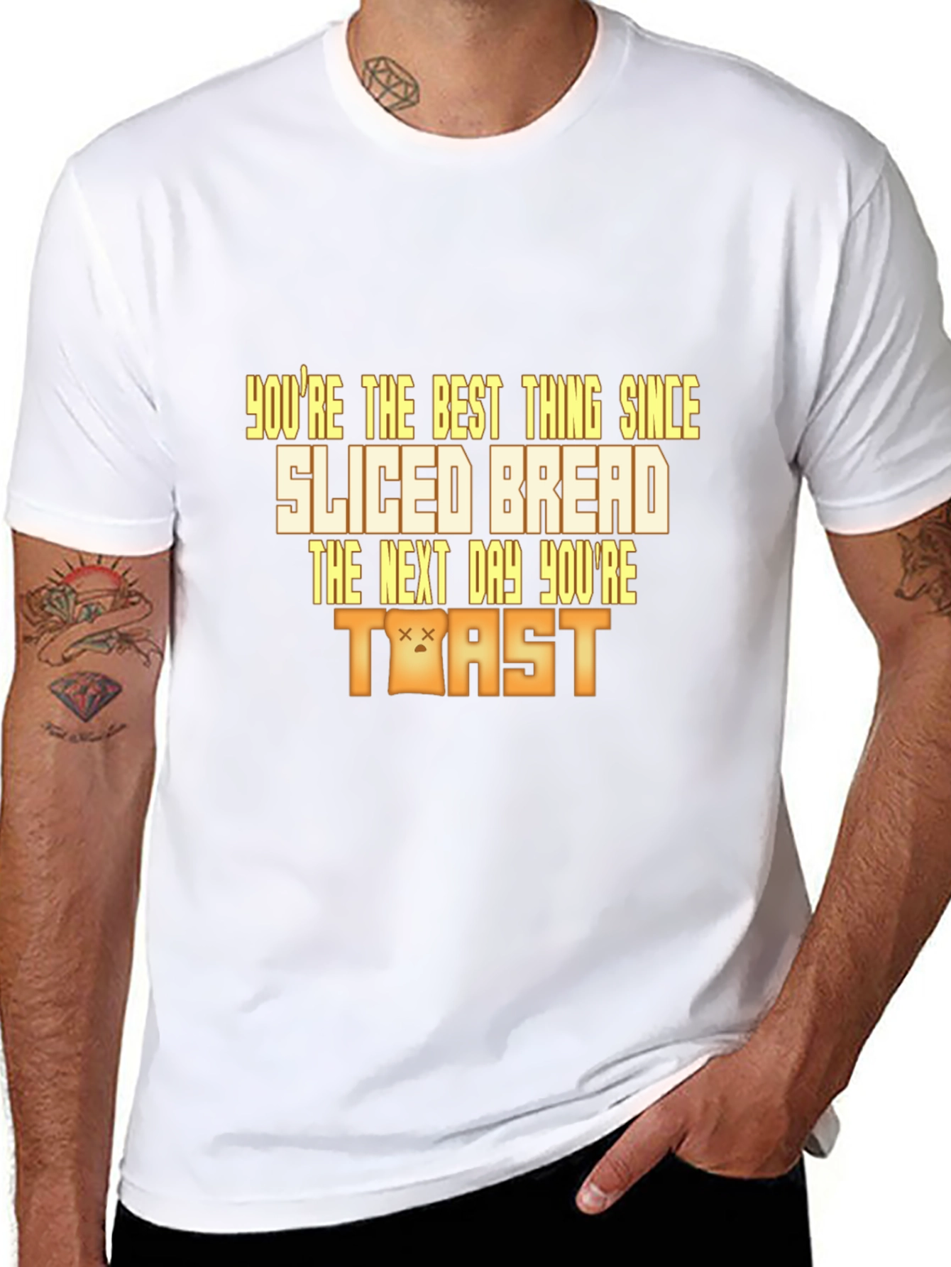 Sliced Bread Toast Graphic Tee