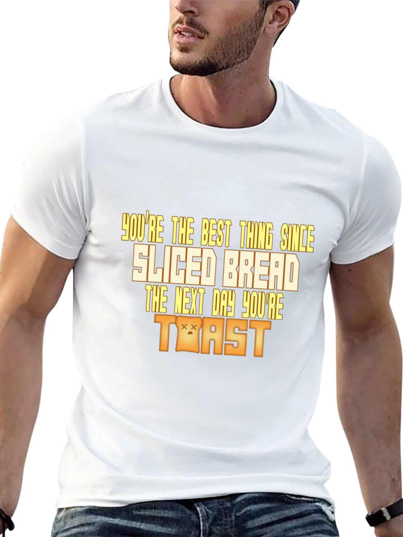 Sliced Bread Toast Graphic Tee