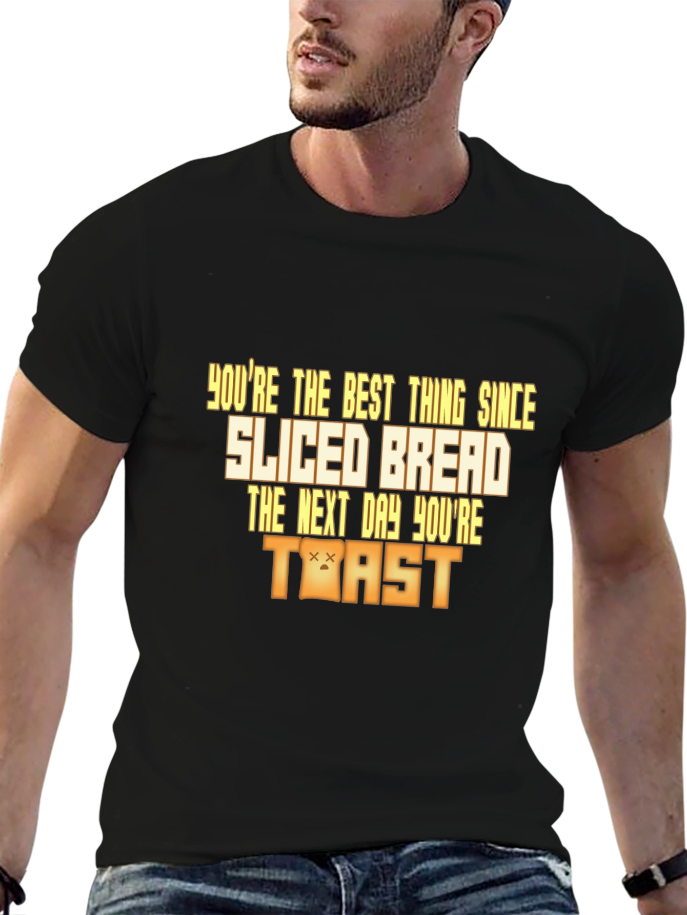 Sliced Bread Toast Graphic Tee