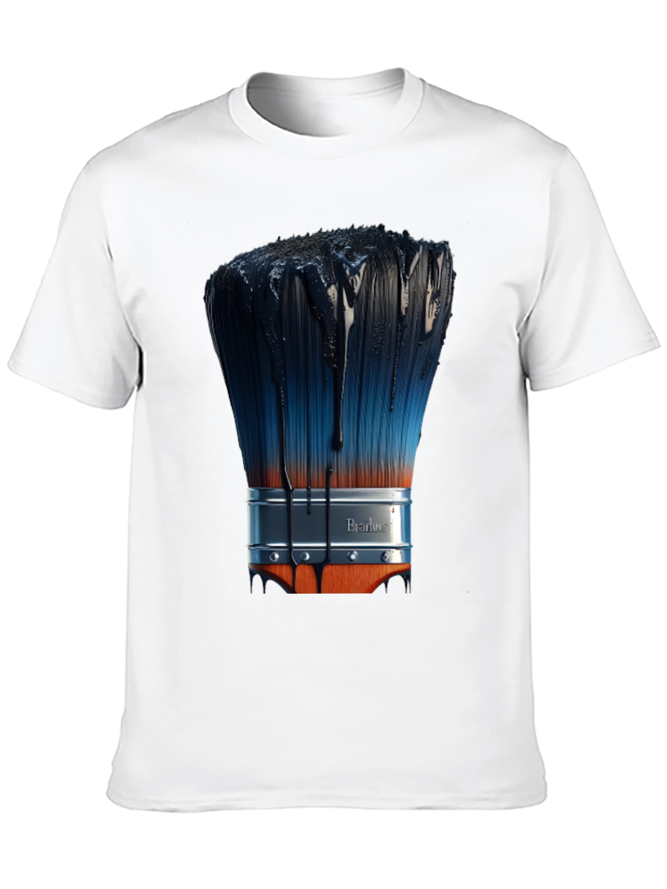 Paint Brush T-Shirt - Artistic Design