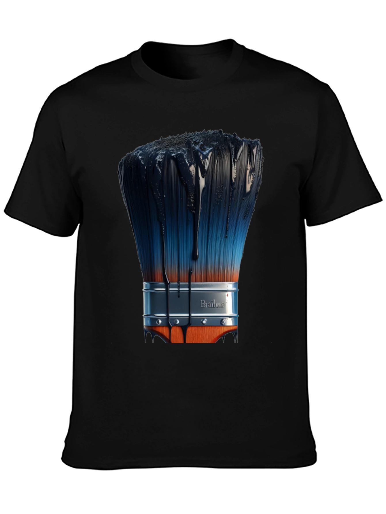 Paint Brush T-Shirt - Artistic Design