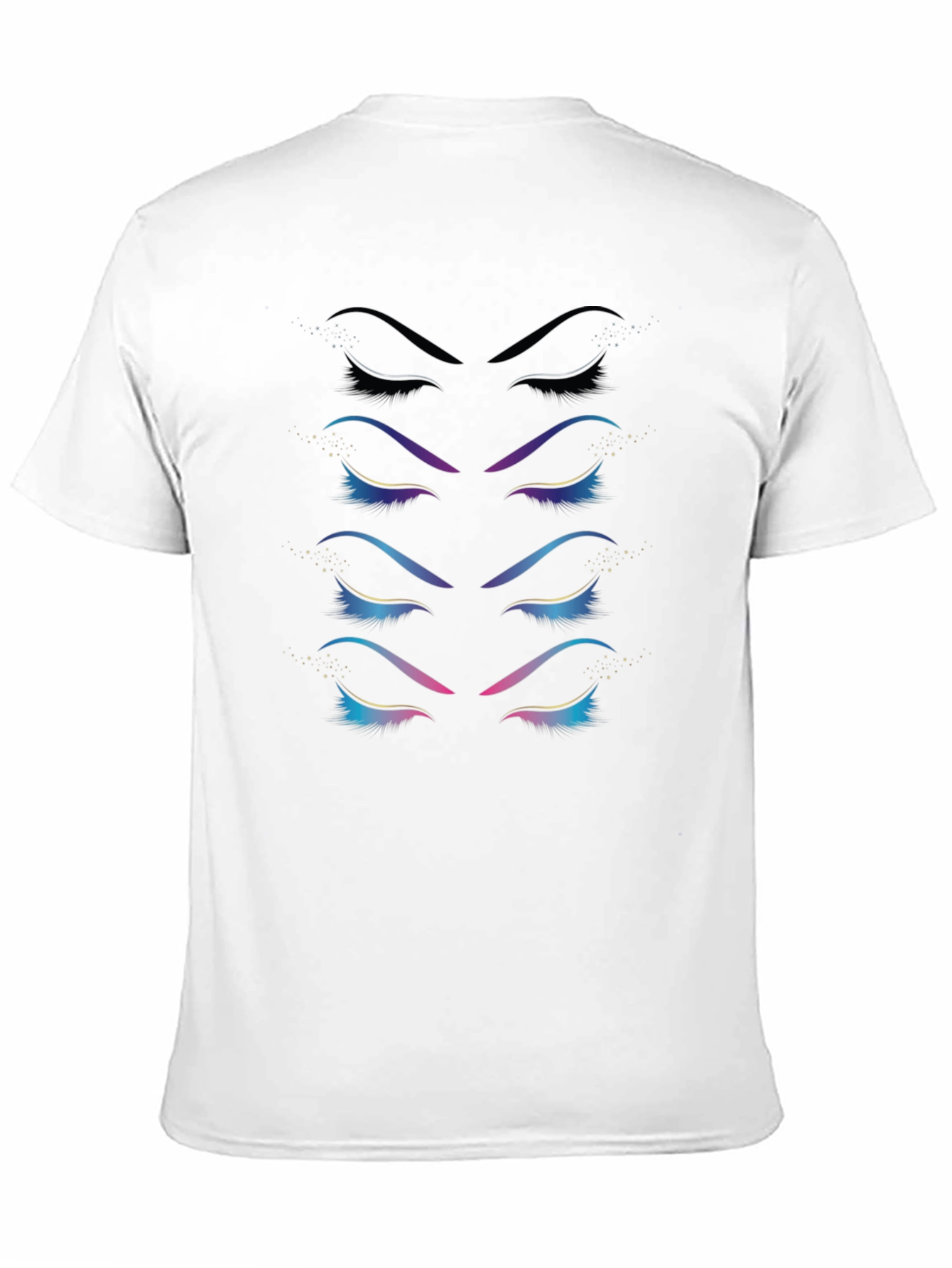 Eyes Graphic Tee - Stylish Unisex Black T-Shirt
