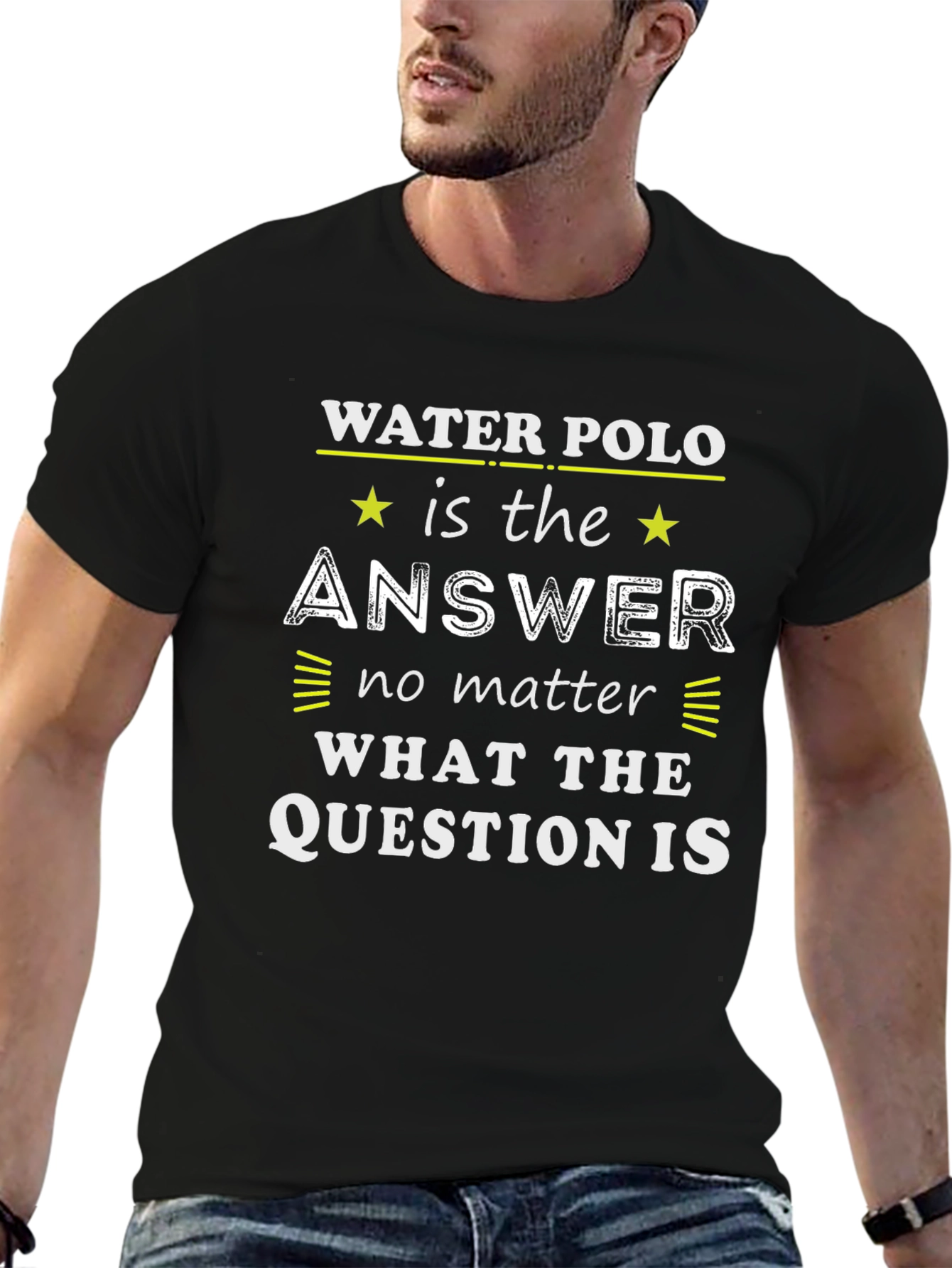 Water Polo Answer T-Shirt - Funny Sports Tee