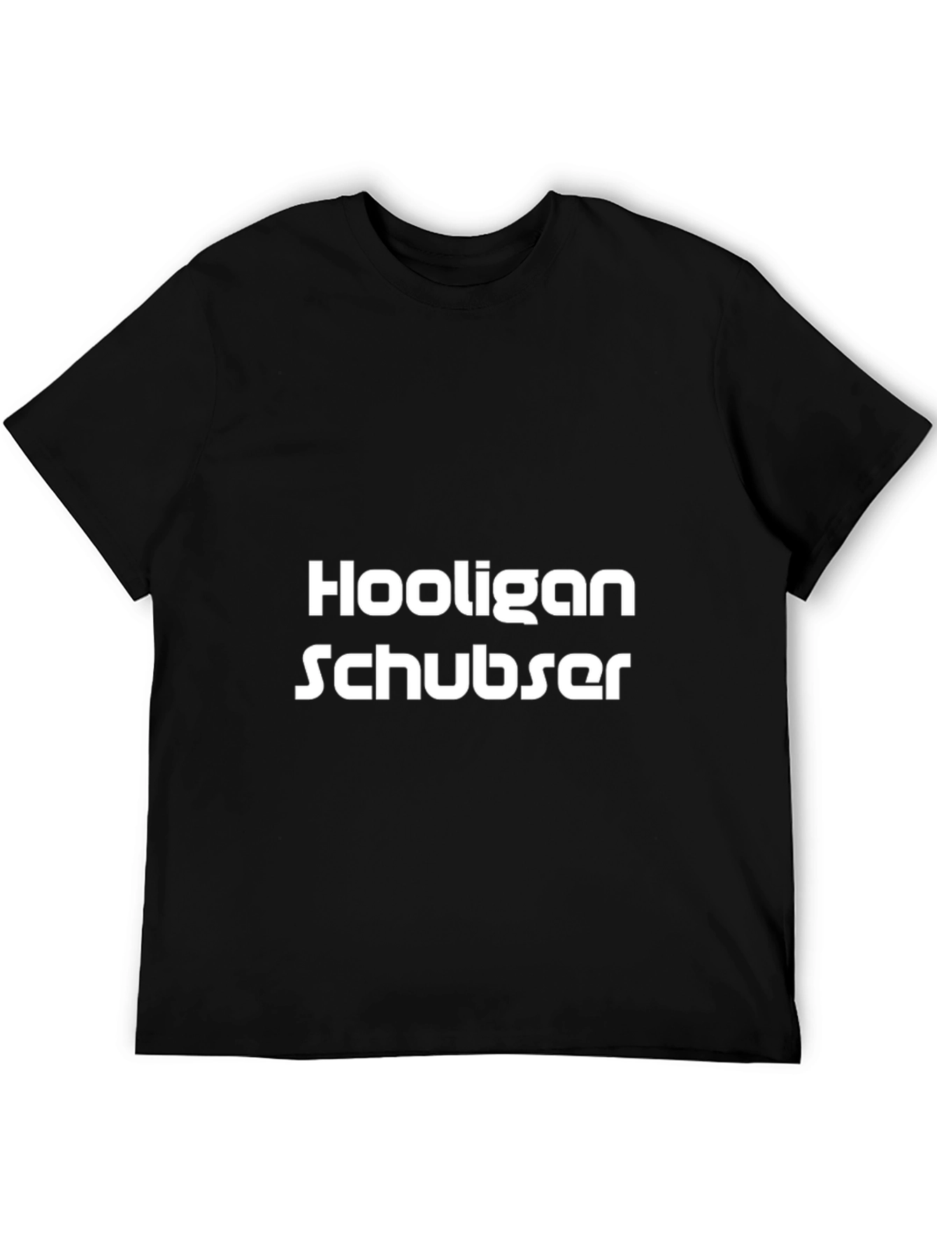 Hooligan Schubbser Black T-Shirt
