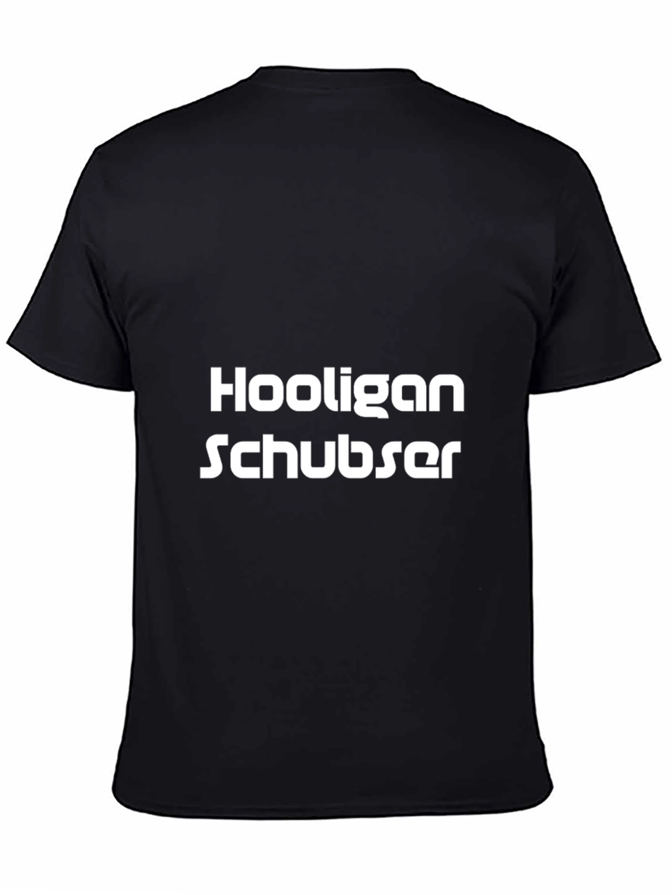 Hooligan Schubbser Black T-Shirt