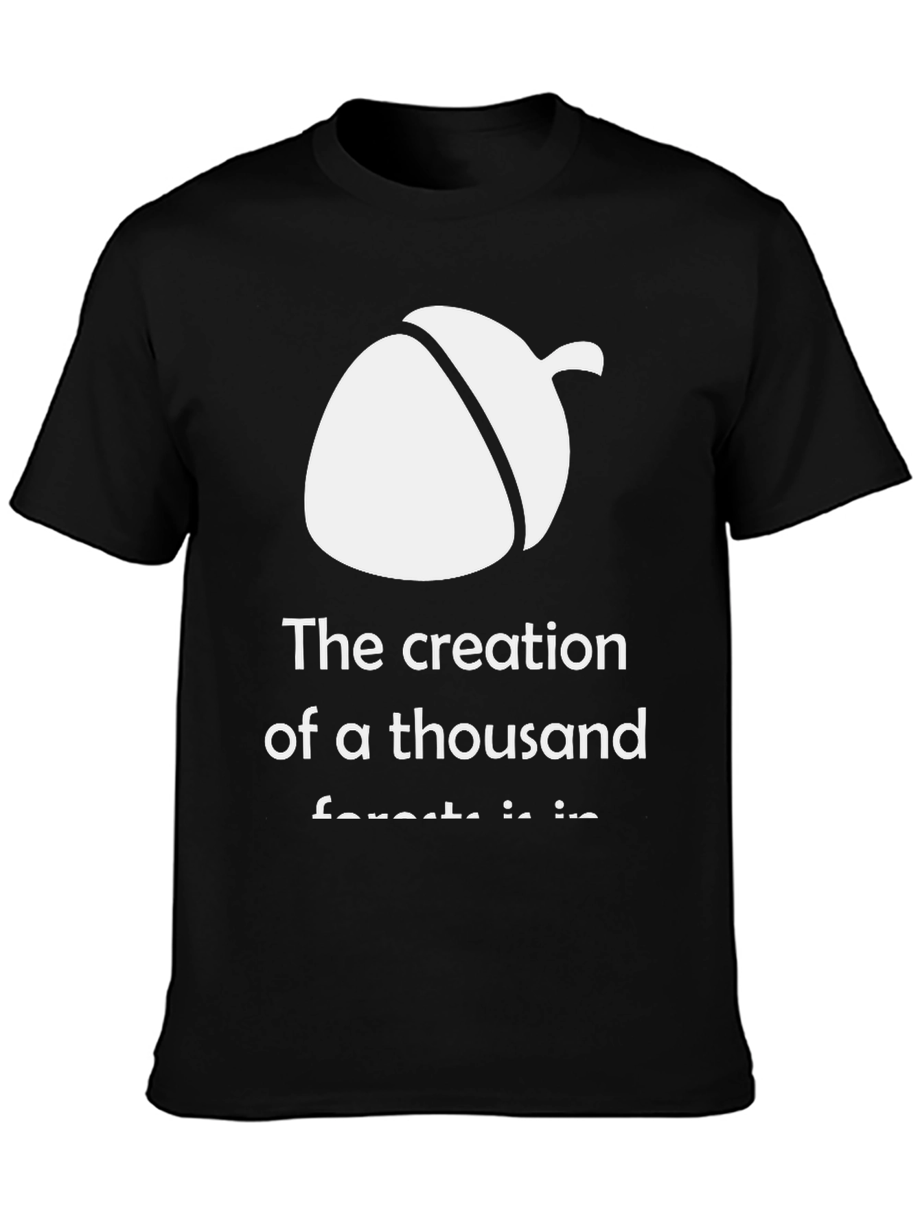 Acorn Forest Creation T-Shirt