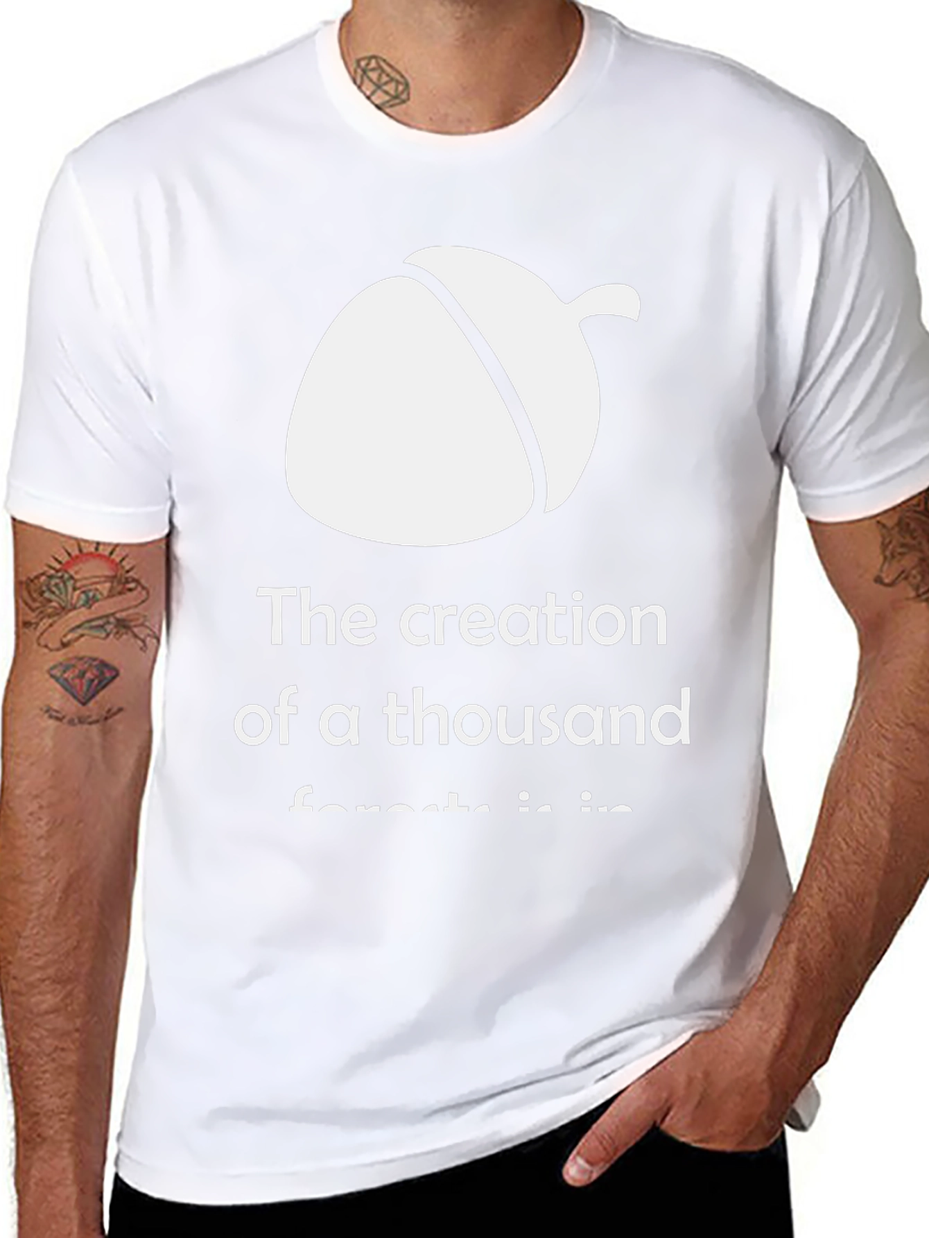 Acorn Forest Creation T-Shirt