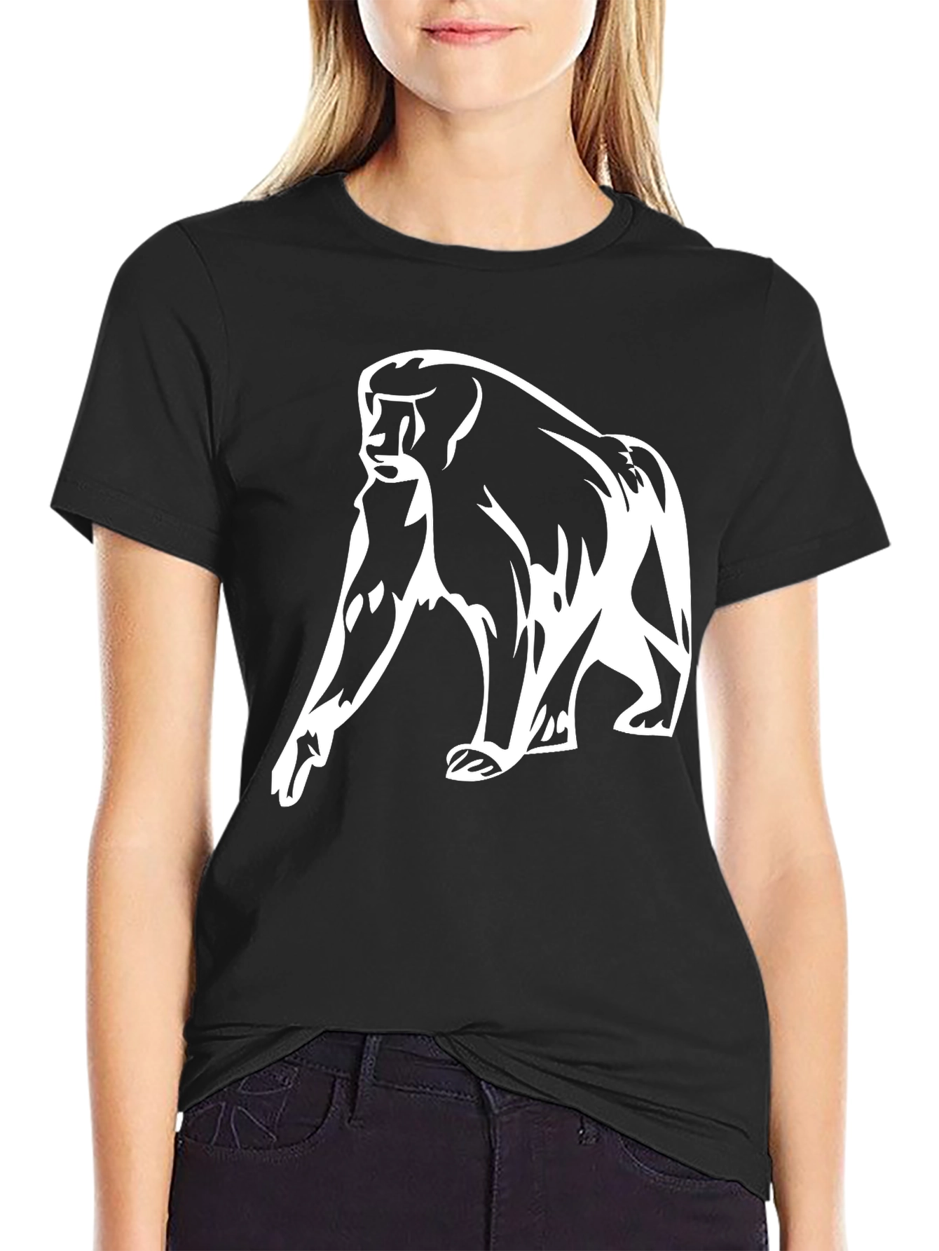 Gorilla Graphic Tee - Black