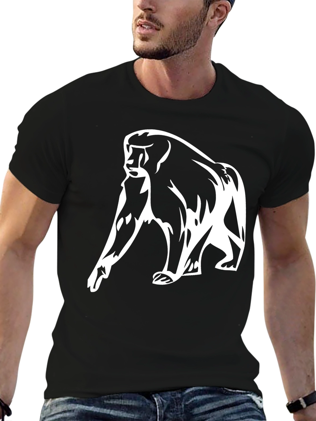 Gorilla Graphic Tee - Black