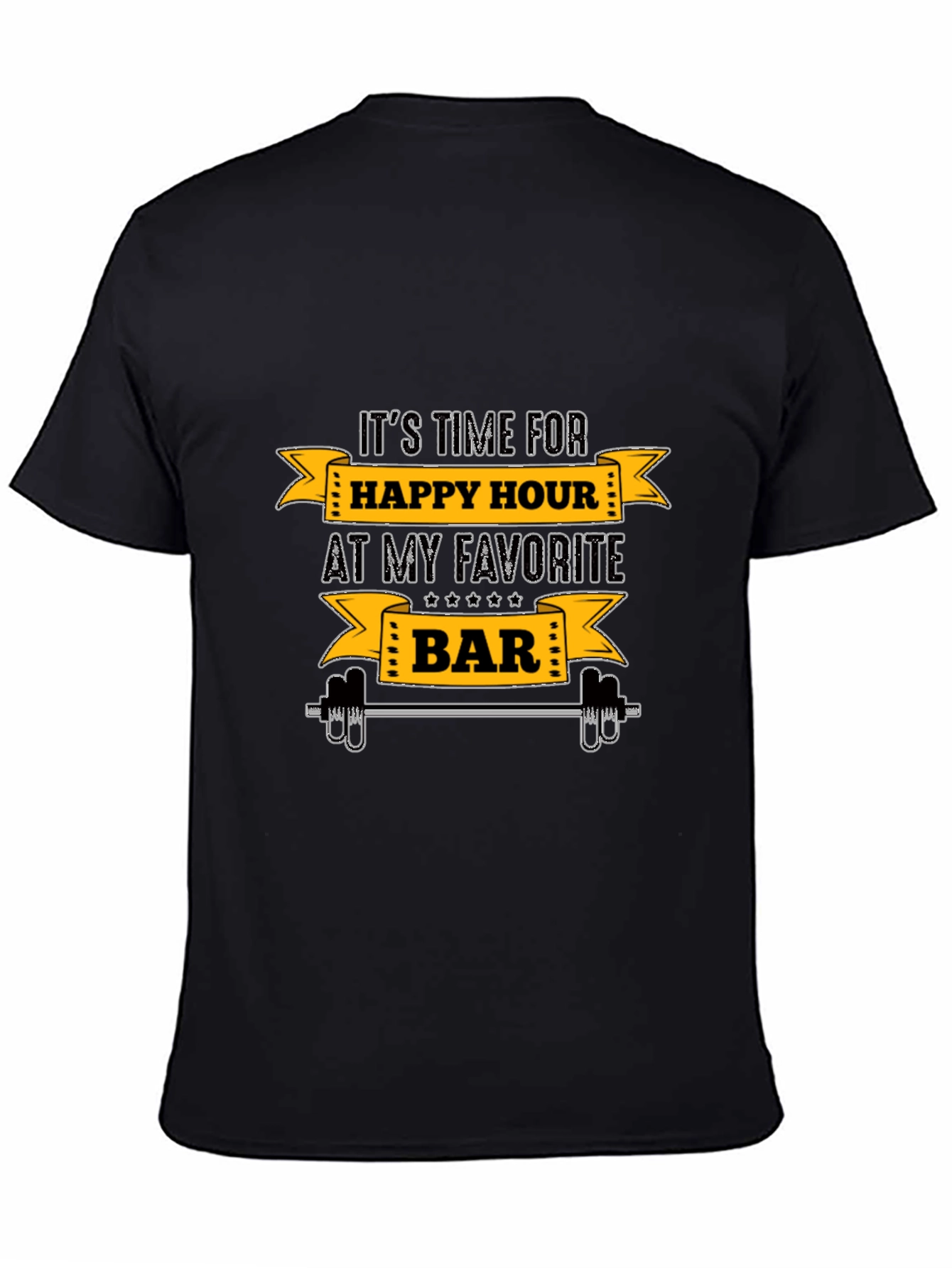 Happy Hour Gym Bar T-Shirt