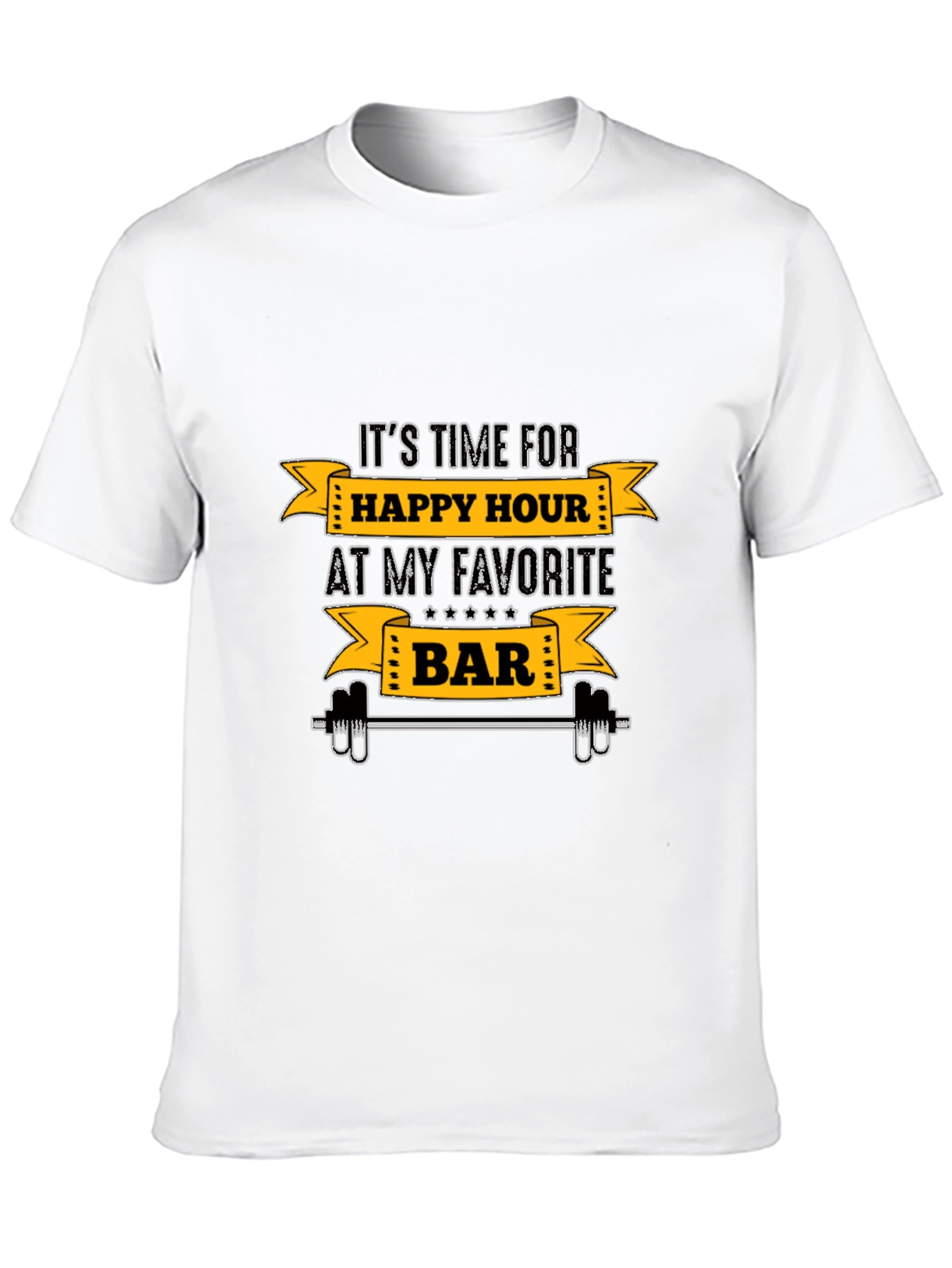 Happy Hour Gym Bar T-Shirt