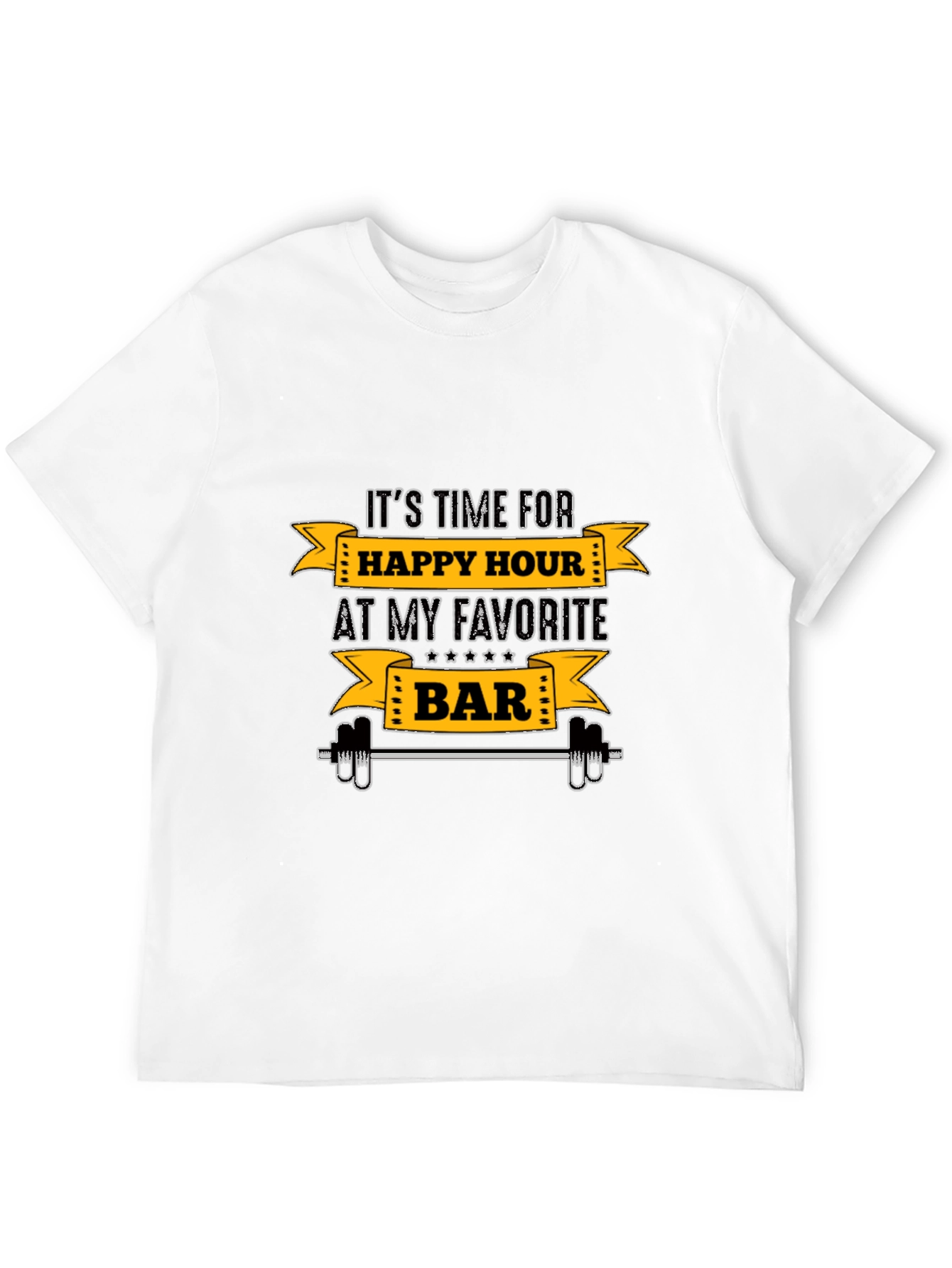 Happy Hour Gym Bar T-Shirt