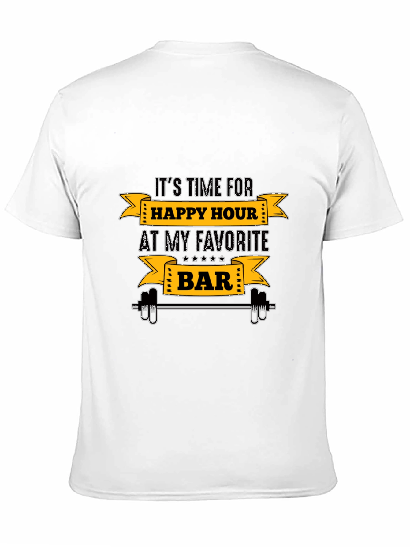Happy Hour Gym Bar T-Shirt