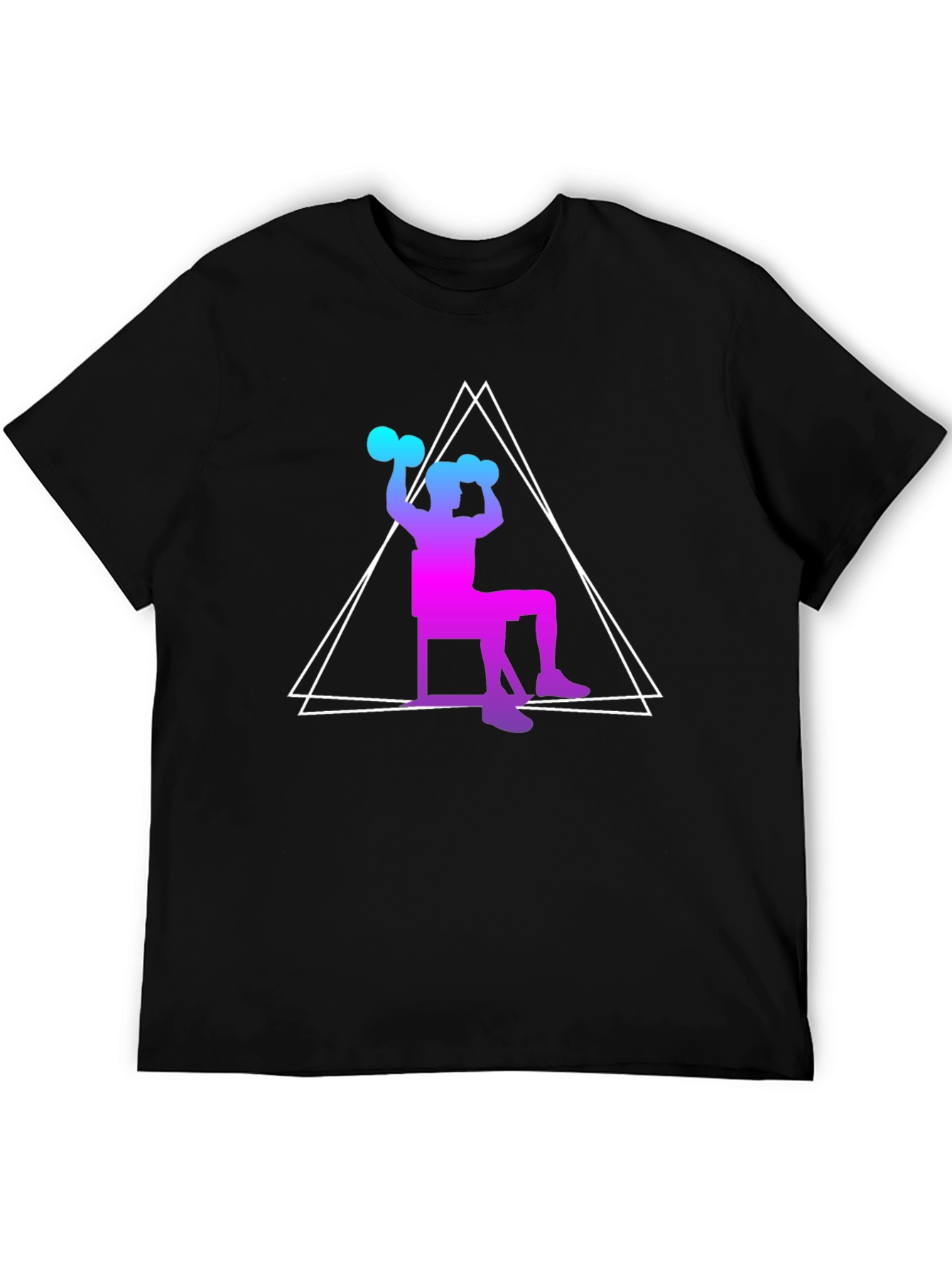 Workout Graphic Tee - Stylish Fitness Apparel