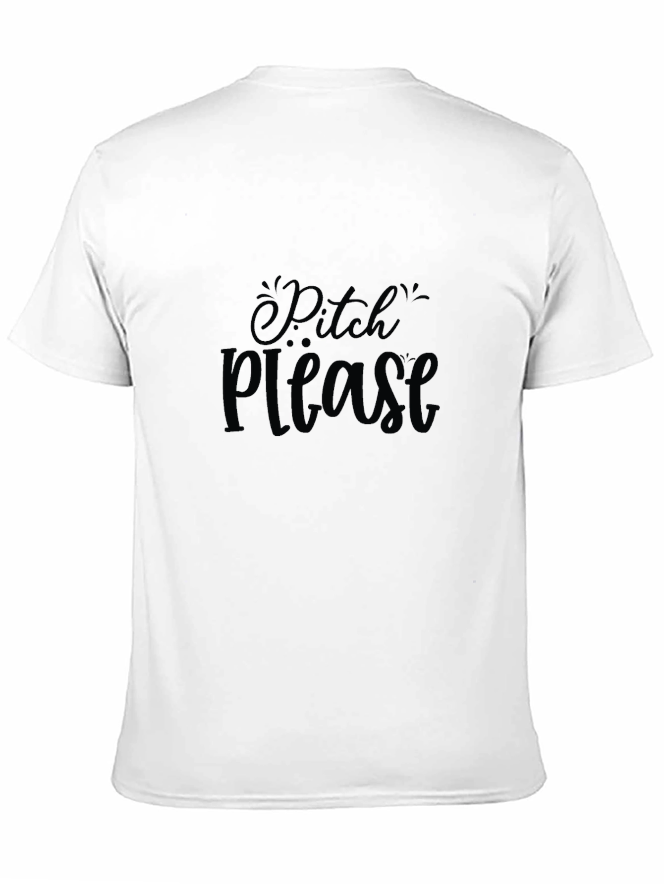 Pitch Please Black T-Shirt