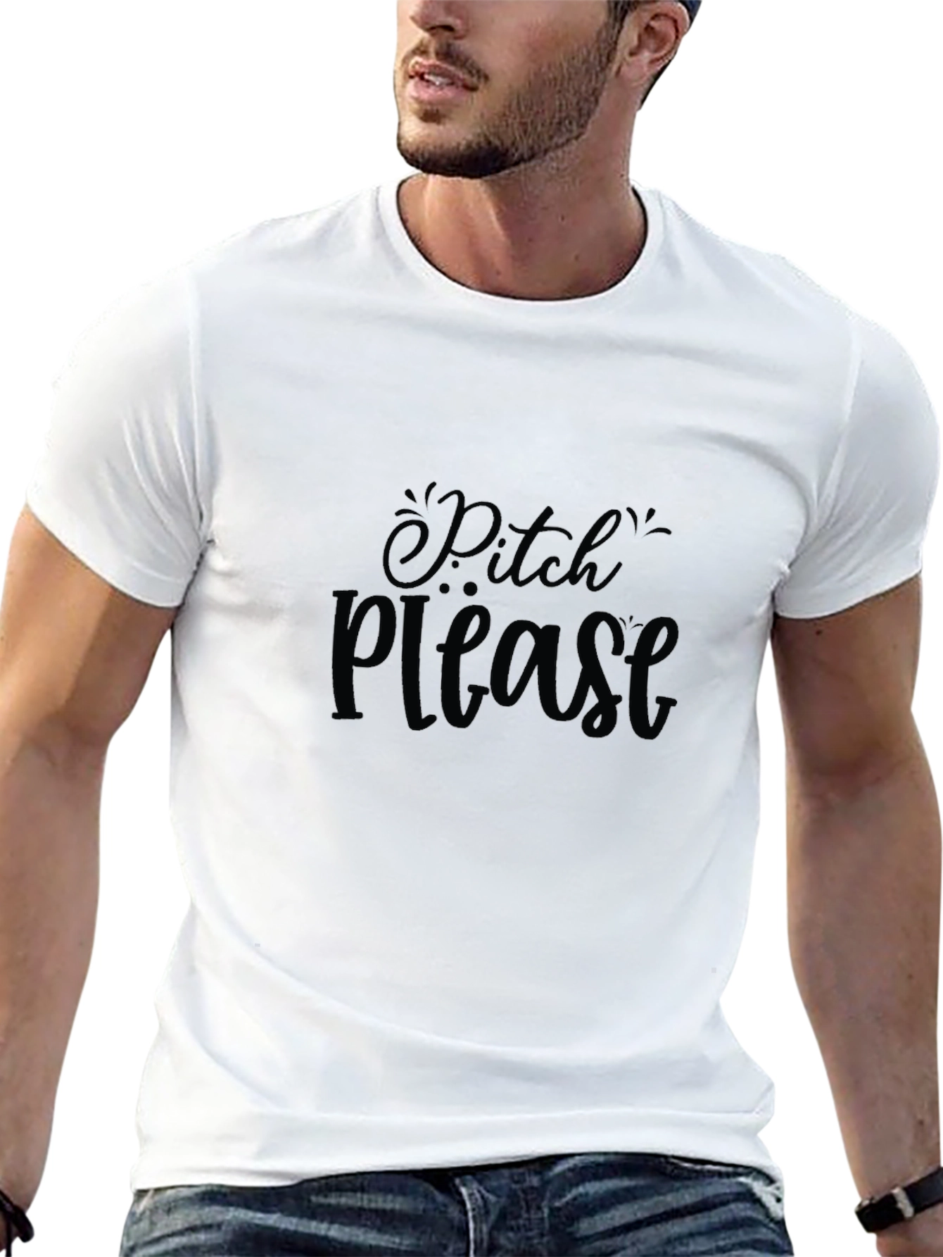 Pitch Please Black T-Shirt