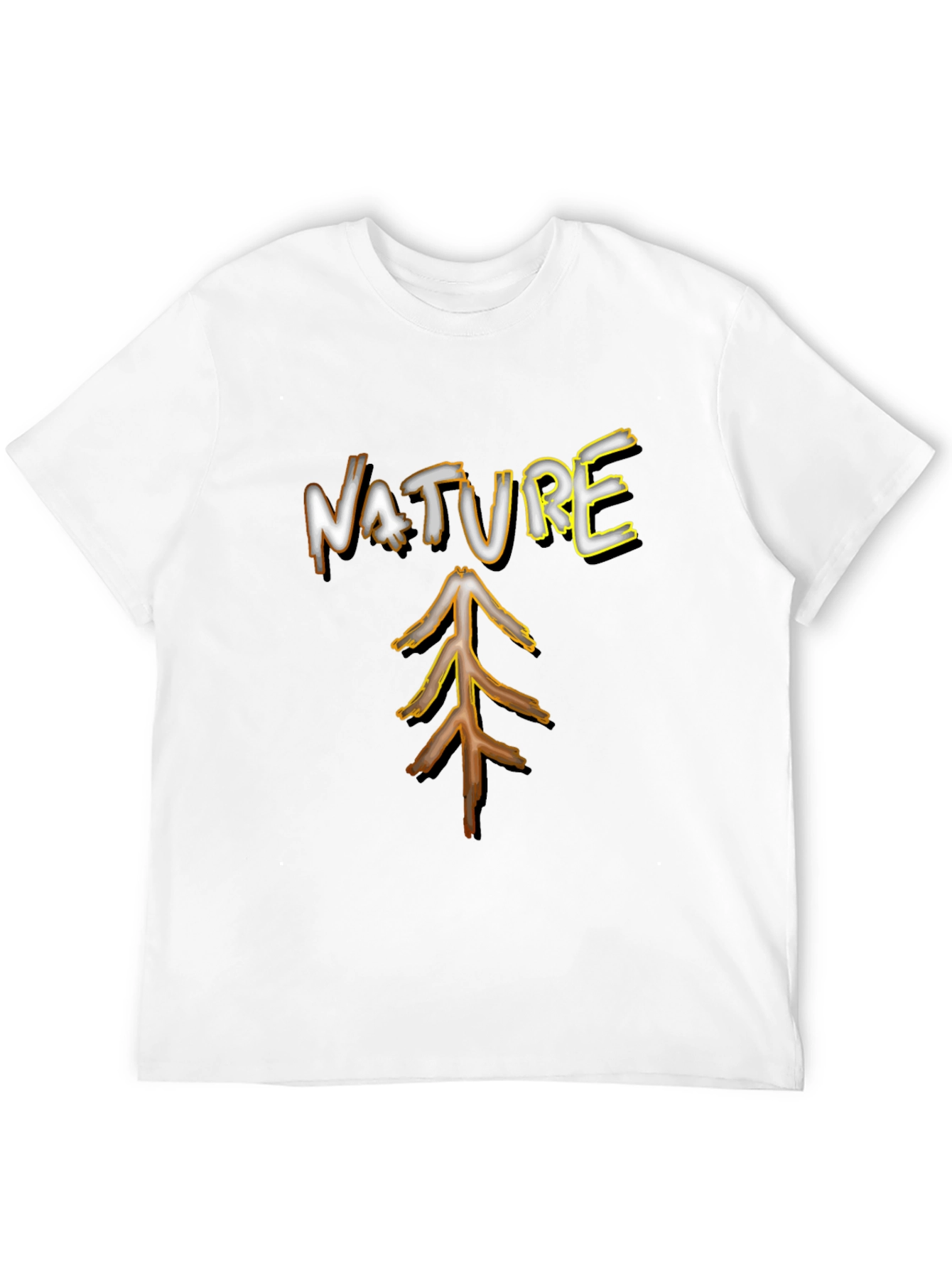 Nature Inspired Graphic T-Shirt