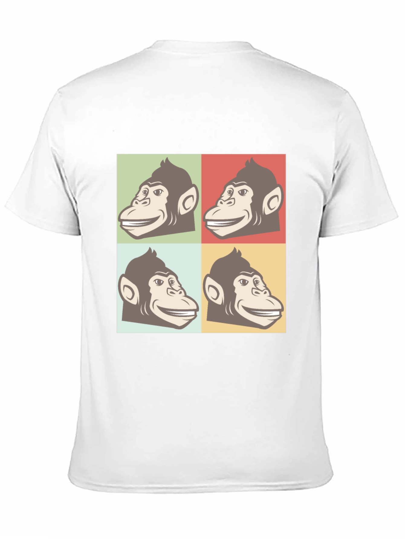 Retro Monkey Pop Art T-Shirt