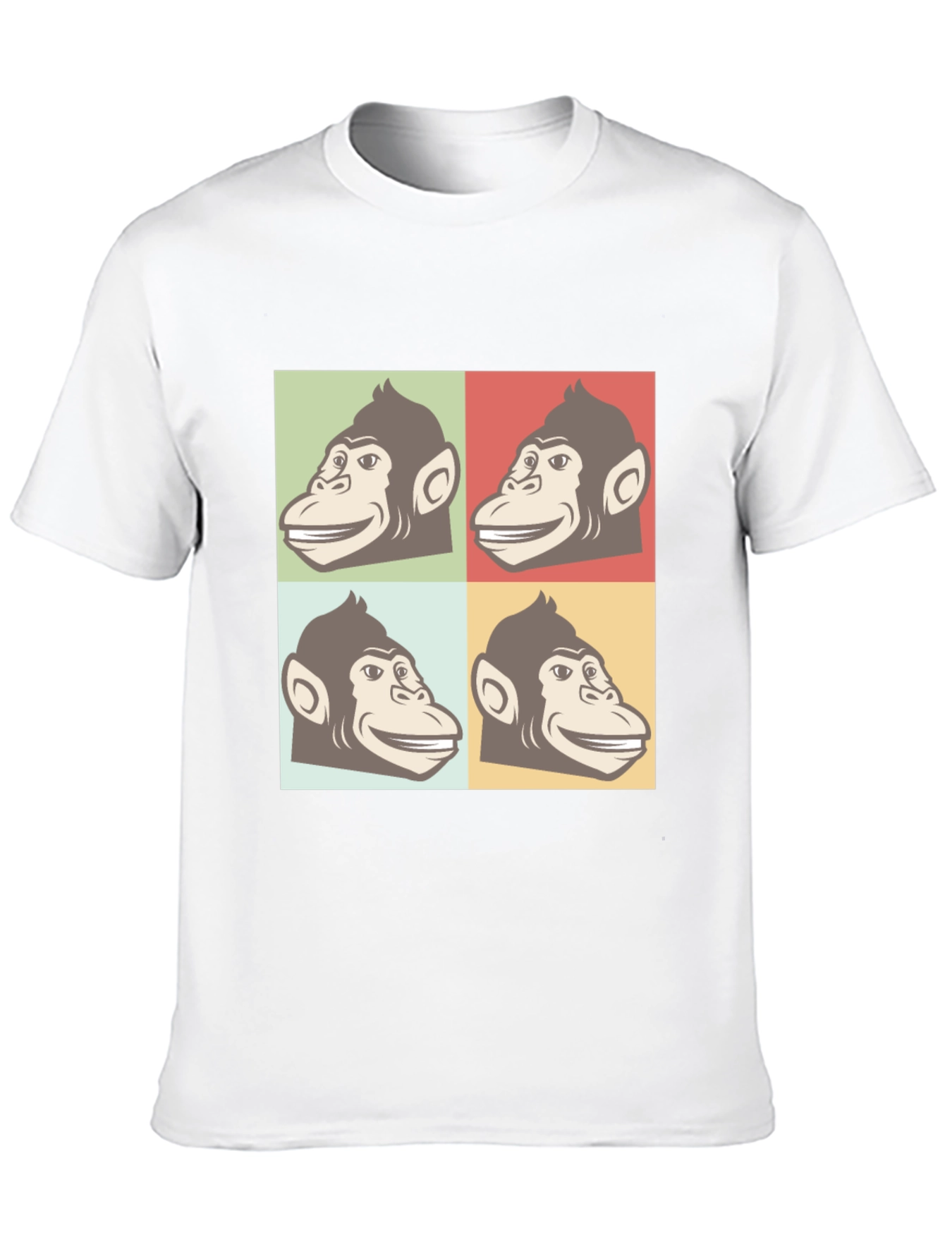 Retro Monkey Pop Art T-Shirt