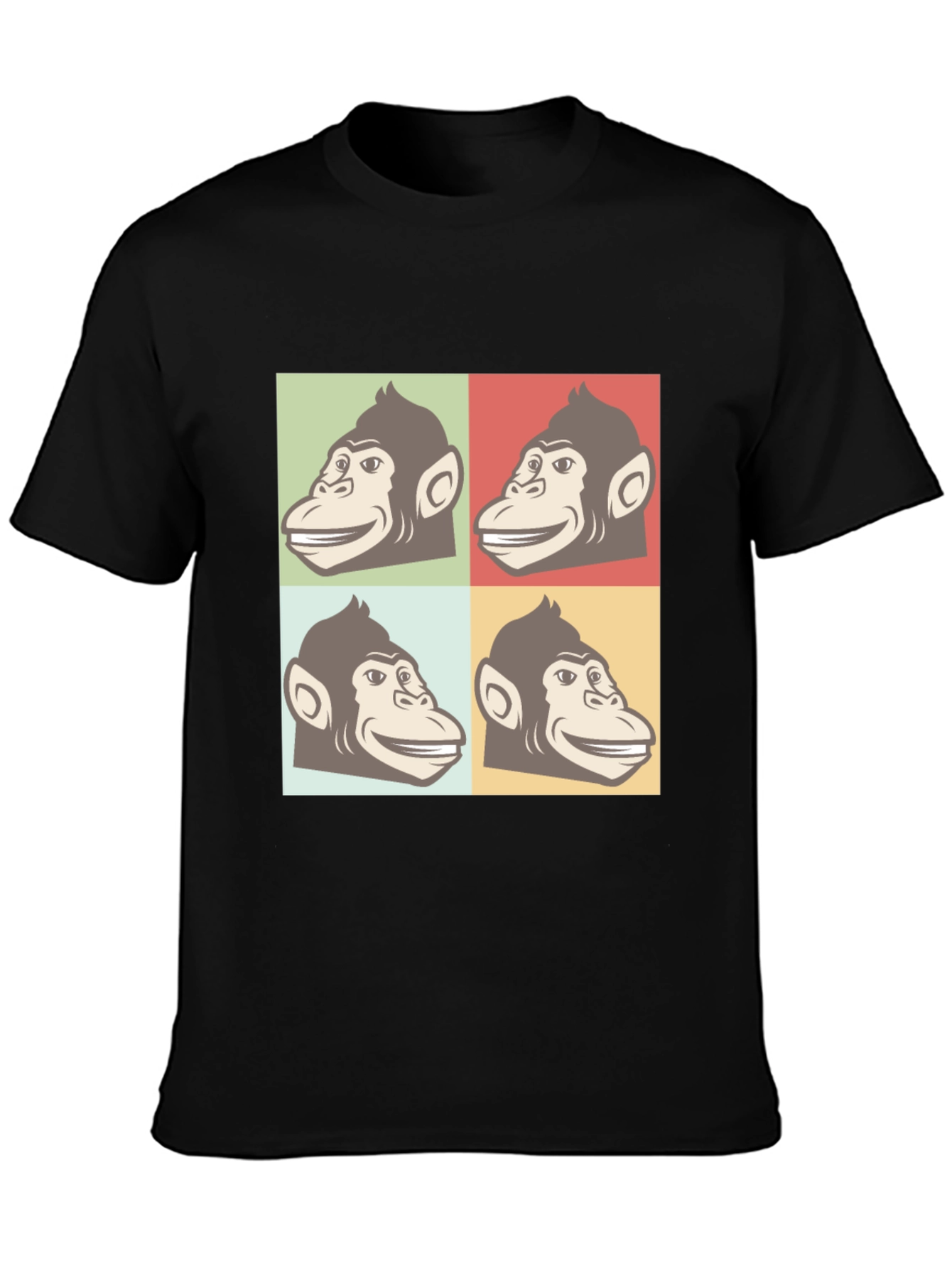 Retro Monkey Pop Art T-Shirt
