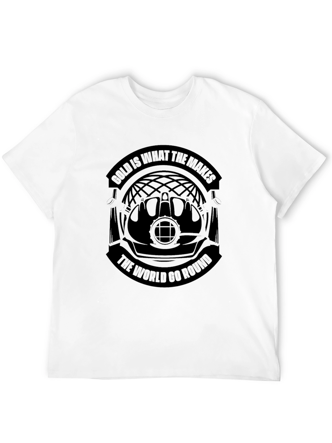 Gold Makes The World Go Round Graphic Tee