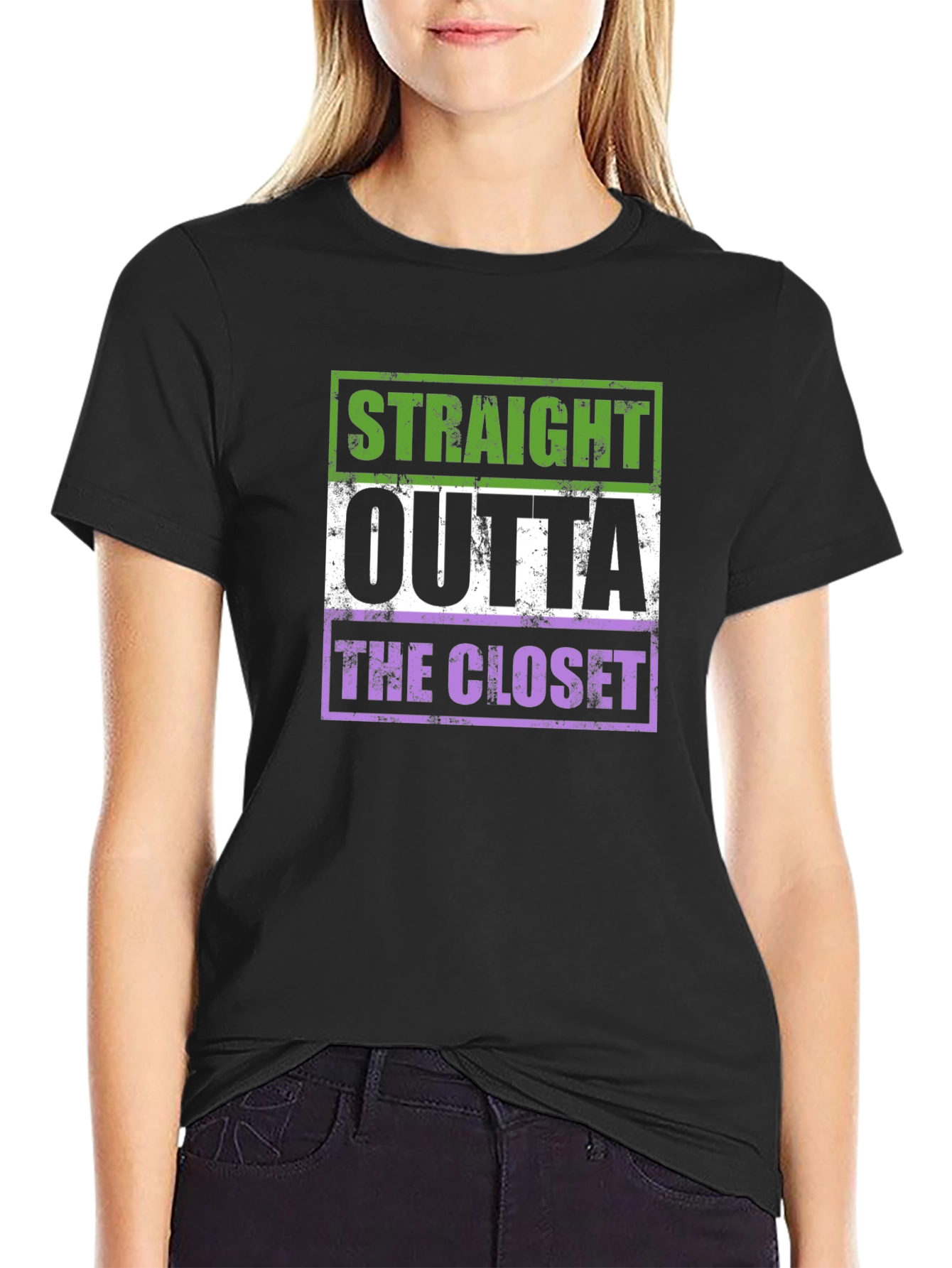 Straight Outta The Closet Graphic T-Shirt