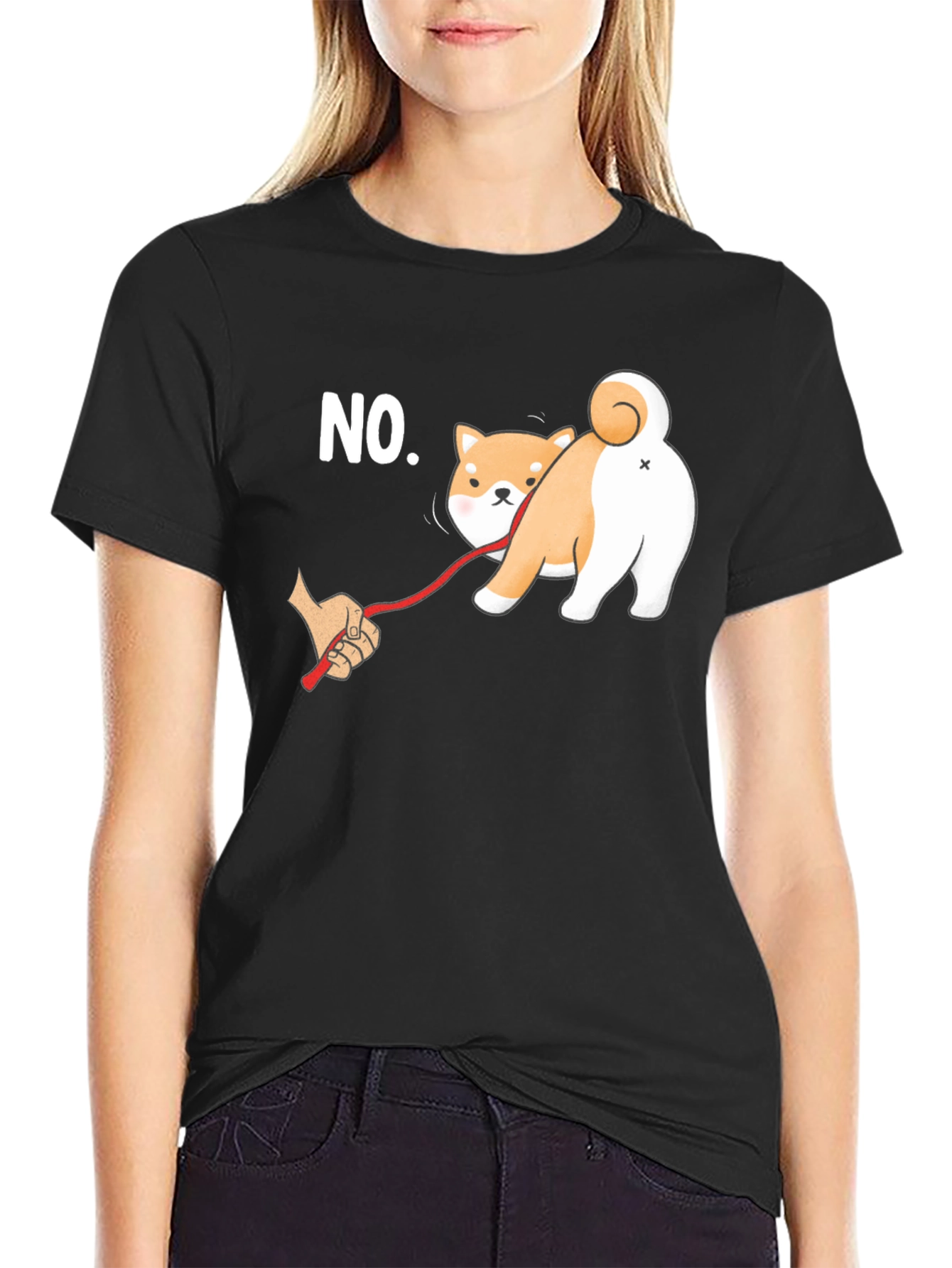 Funny Dog T-Shirt - No Dog Design