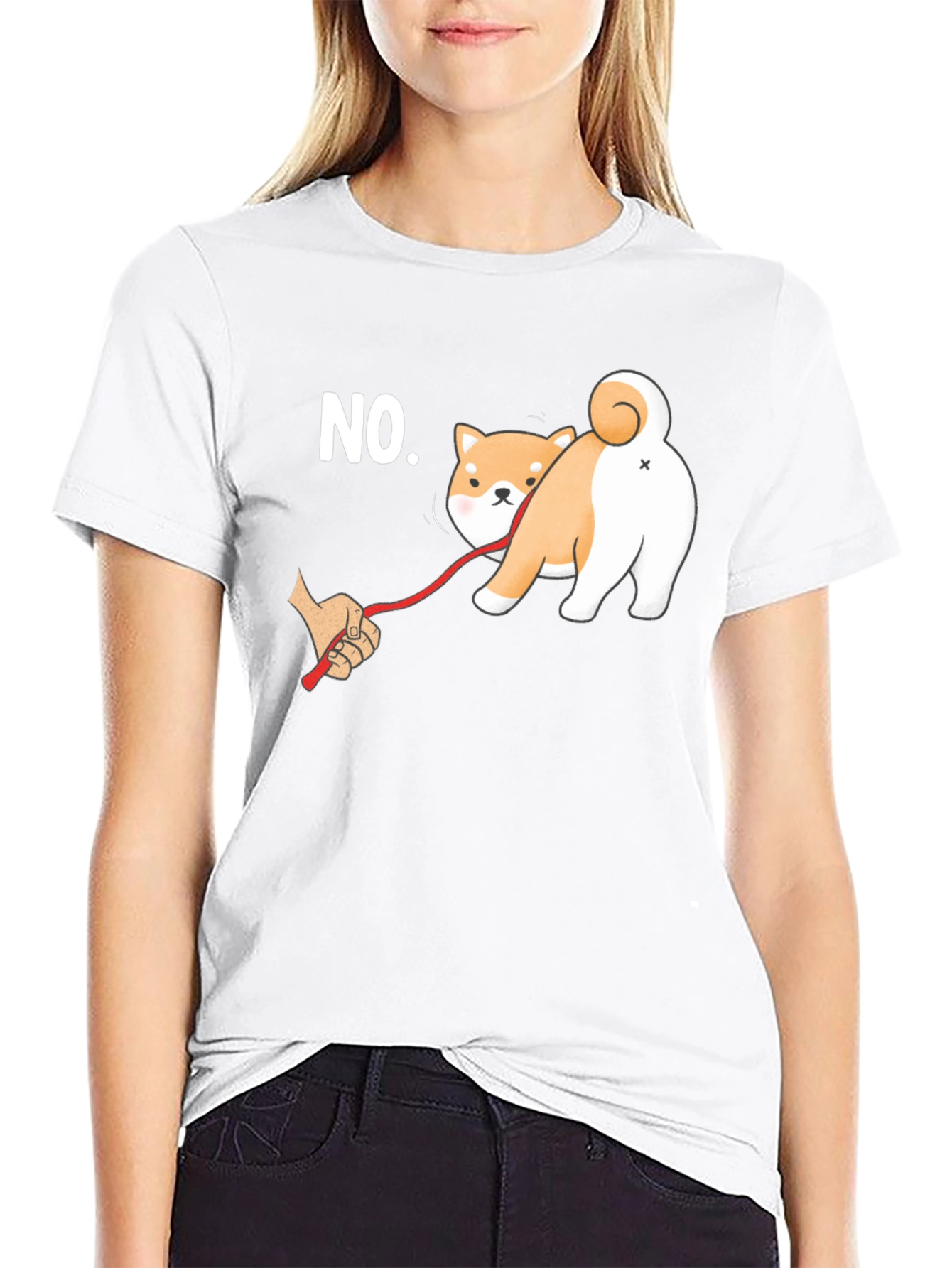 Funny Dog T-Shirt - No Dog Design