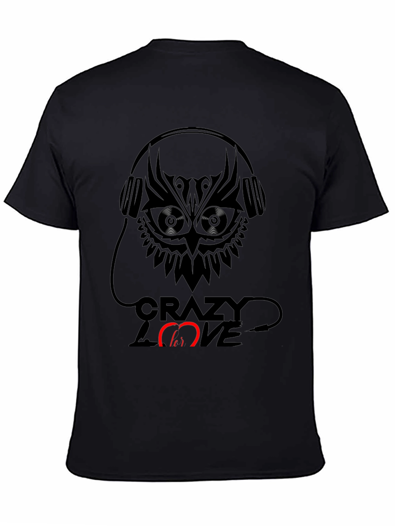 Crazy Love Owl Graphic T-Shirt