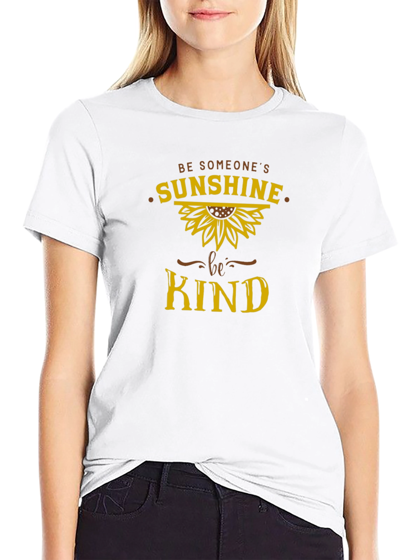 Be Someones Sunshine T-Shirt - Kind Sunflower Tee