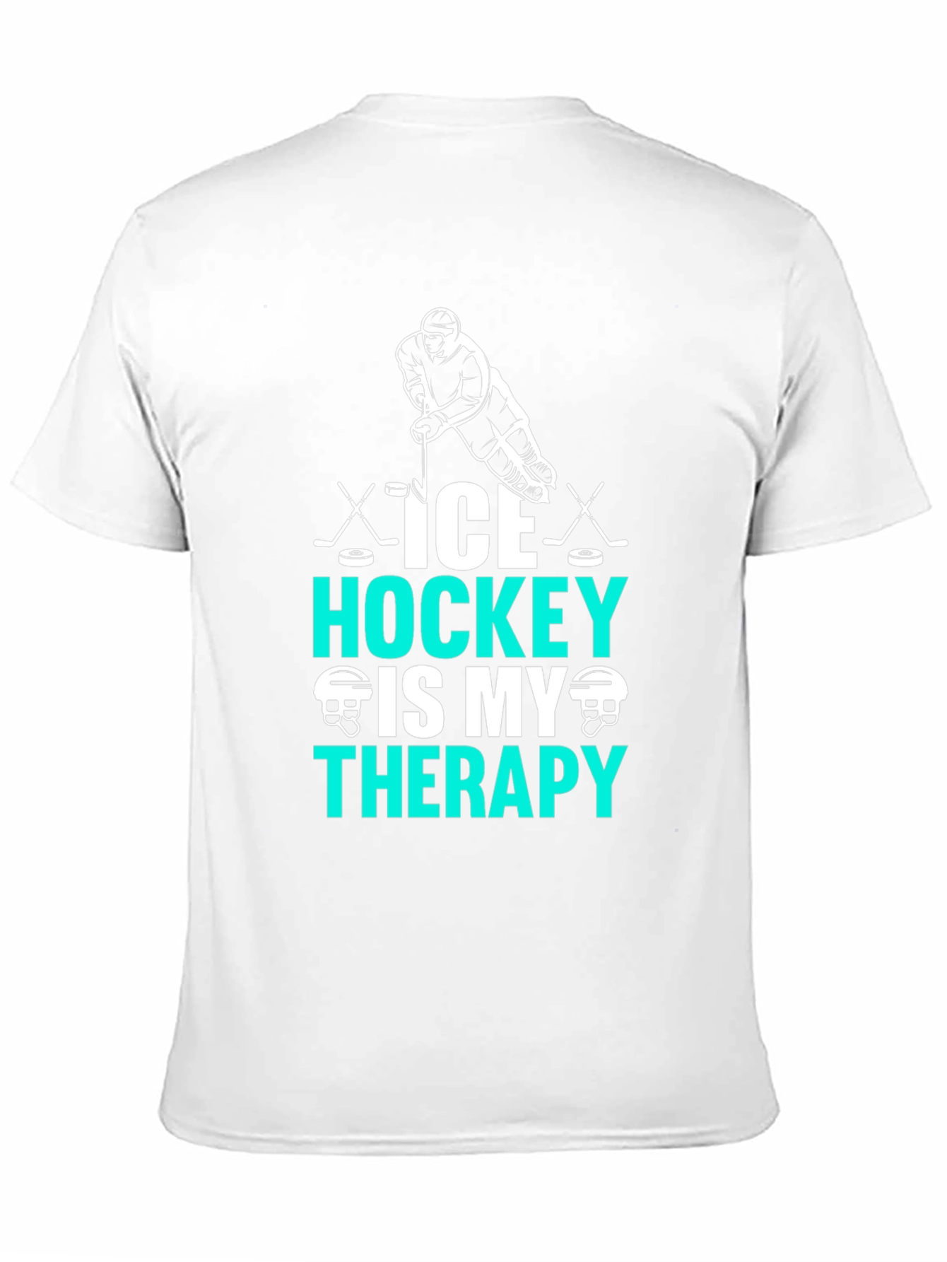Ice Hockey Therapy Graphic T-Shirt for Hockey Lovers