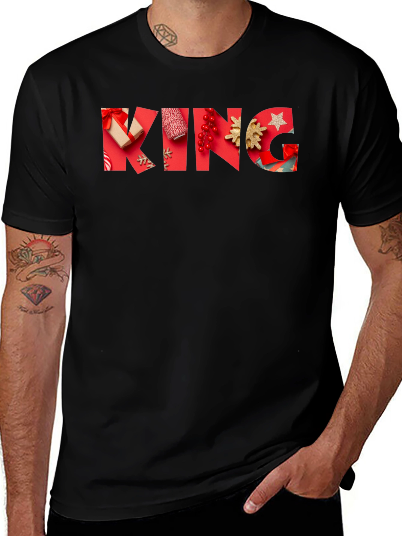 Festive King Christmas T-Shirt