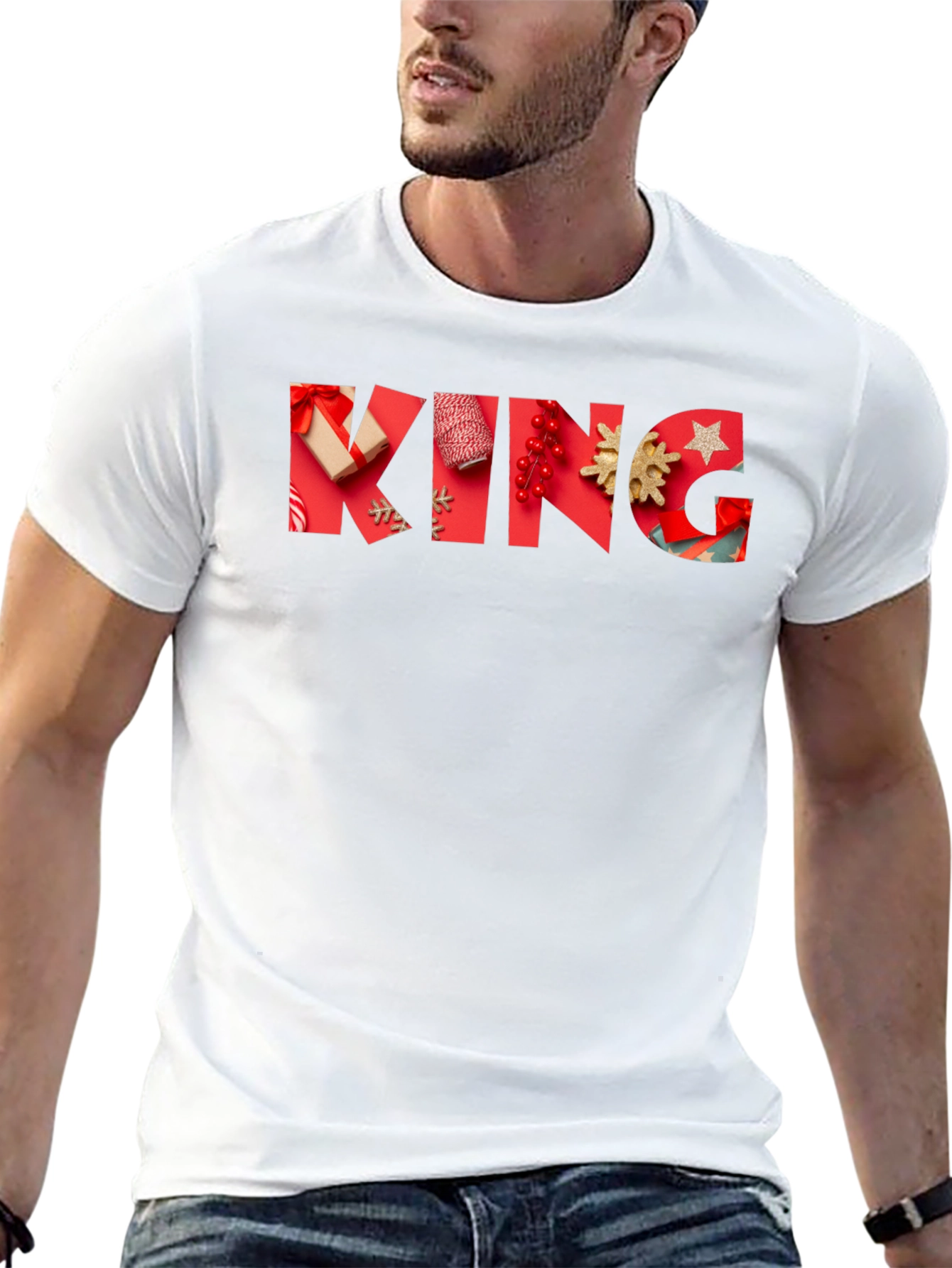 Festive King Christmas T-Shirt