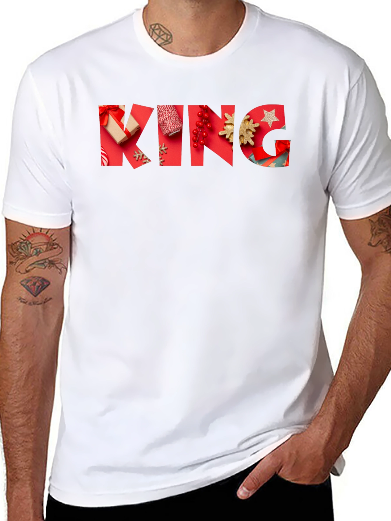 Festive King Christmas T-Shirt